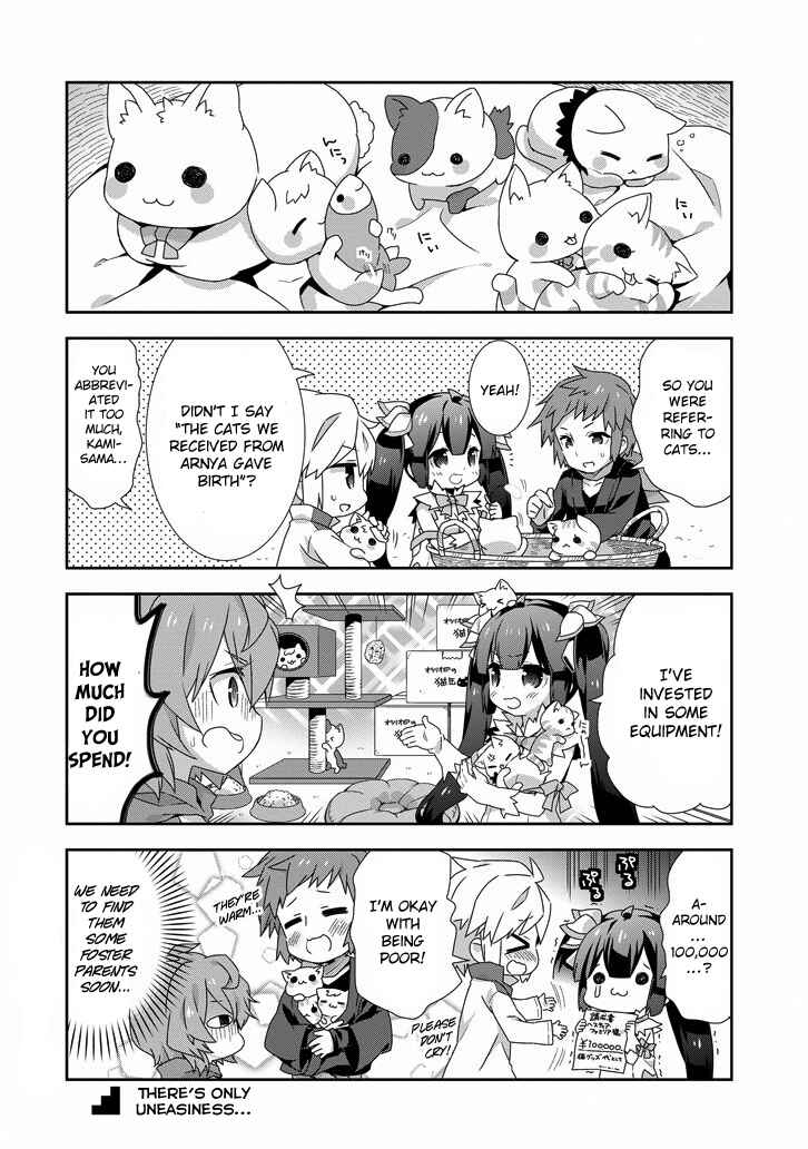 Page 6 Chapter 1 Is It Wrong to Try to Pick Up Girls in a Dungeon? Four-Panel Comic: Days of Goddess