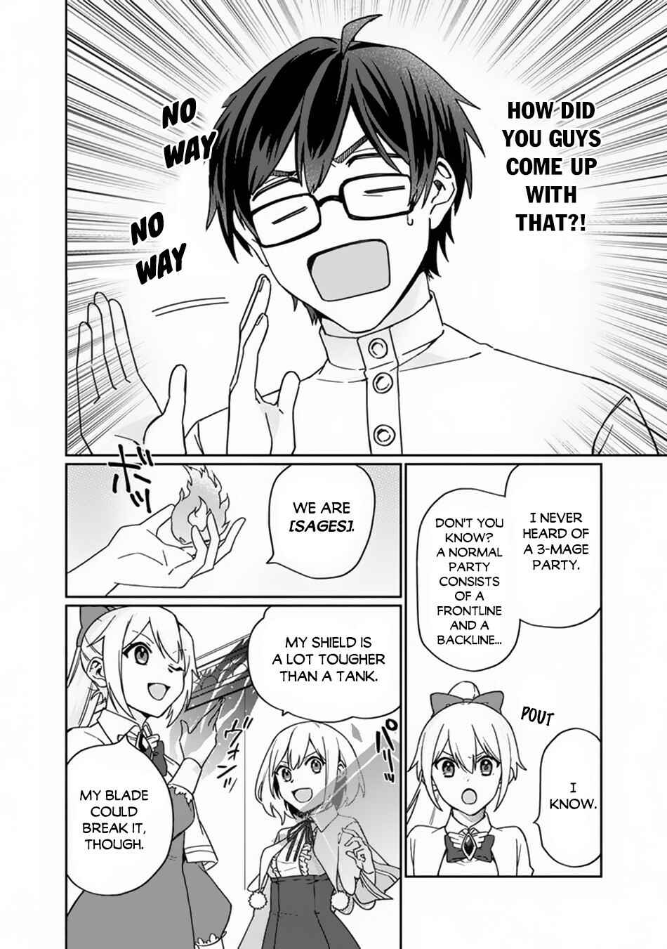 Page 19 Chapter 2 Boku no Kawaii Musume wa Futago no Kenja ~Tokugi ga Debuff no Teihen Kuro Mashirube-shi, Sodateta Futago no Musume ga S-rank no Dai Kenja ni Natte Shimau~