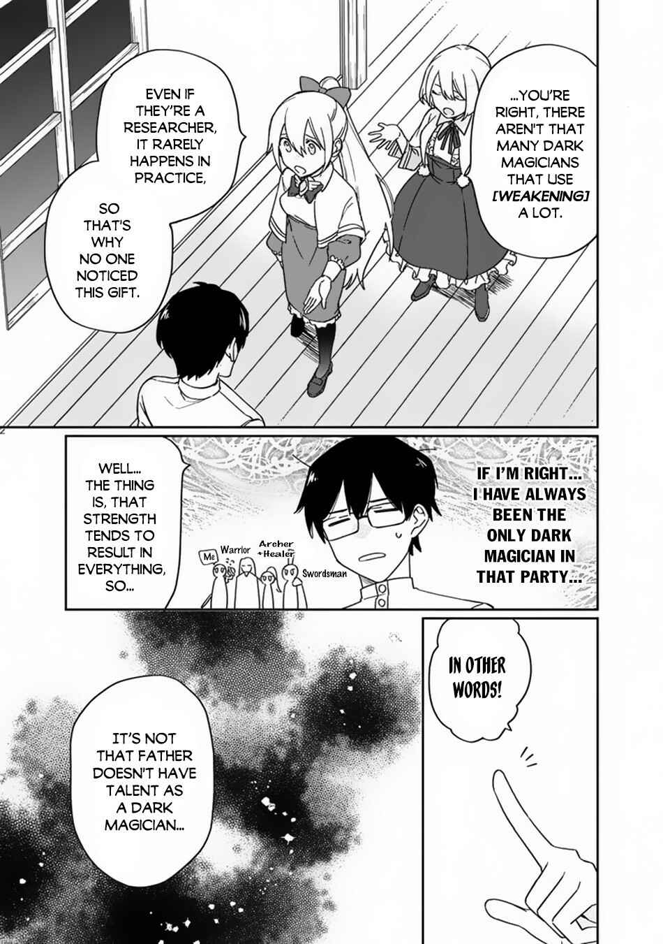 Page 26 Chapter 2 Boku no Kawaii Musume wa Futago no Kenja ~Tokugi ga Debuff no Teihen Kuro Mashirube-shi, Sodateta Futago no Musume ga S-rank no Dai Kenja ni Natte Shimau~