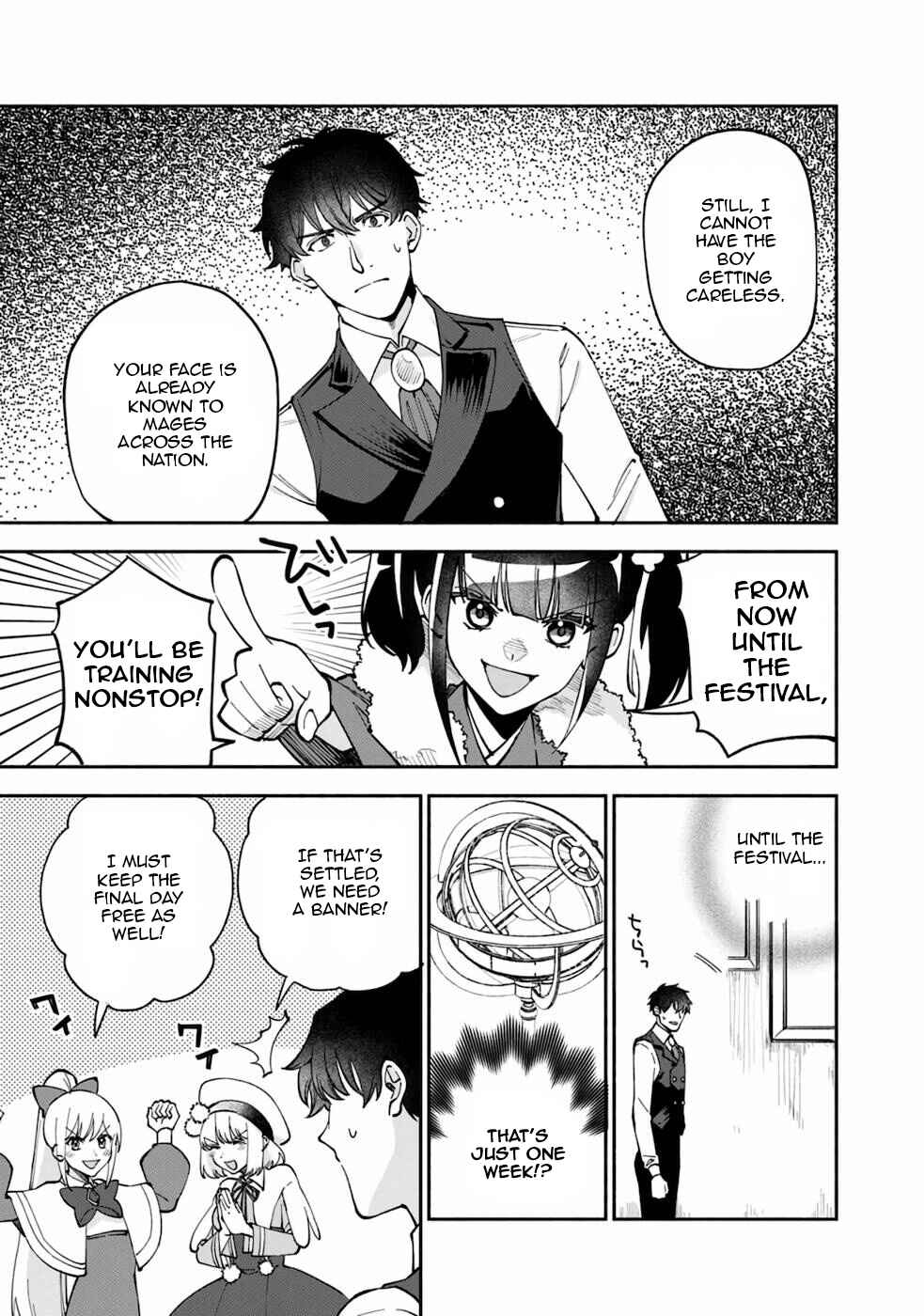 Page 10 Chapter 34 Boku no Kawaii Musume wa Futago no Kenja ~Tokugi ga Debuff no Teihen Kuro Mashirube-shi, Sodateta Futago no Musume ga S-rank no Dai Kenja ni Natte Shimau~