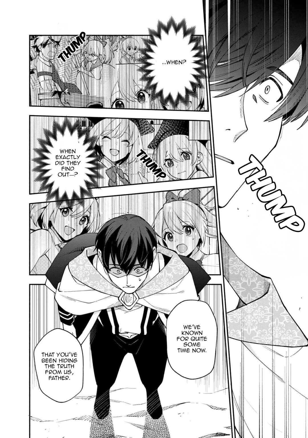 Page 13 Chapter 24 Boku no Kawaii Musume wa Futago no Kenja ~Tokugi ga Debuff no Teihen Kuro Mashirube-shi, Sodateta Futago no Musume ga S-rank no Dai Kenja ni Natte Shimau~