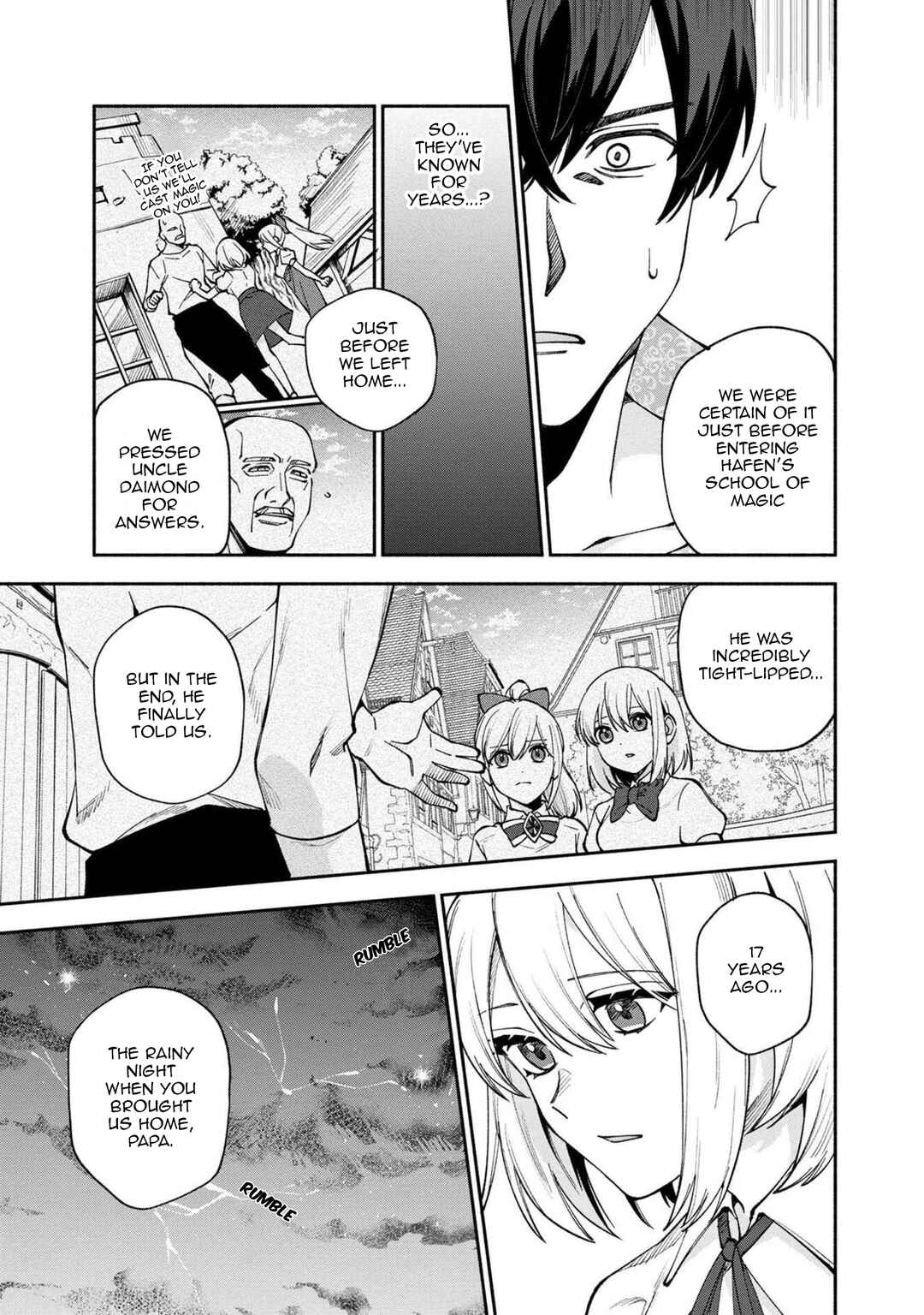 Page 14 Chapter 24 Boku no Kawaii Musume wa Futago no Kenja ~Tokugi ga Debuff no Teihen Kuro Mashirube-shi, Sodateta Futago no Musume ga S-rank no Dai Kenja ni Natte Shimau~