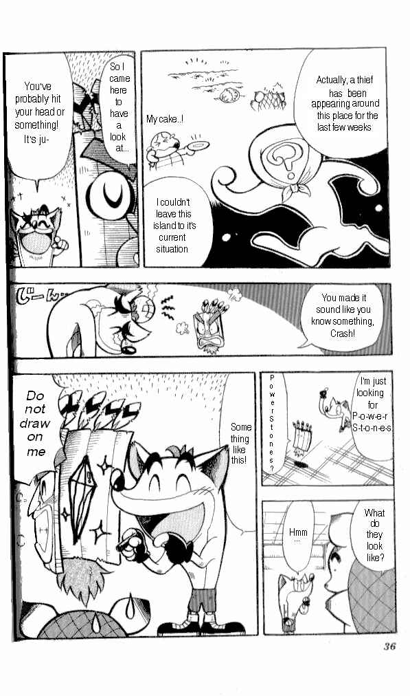 Page 6 Chapter 2 Crash Bandicoot: Dance! De Jump! Na Daibouken
