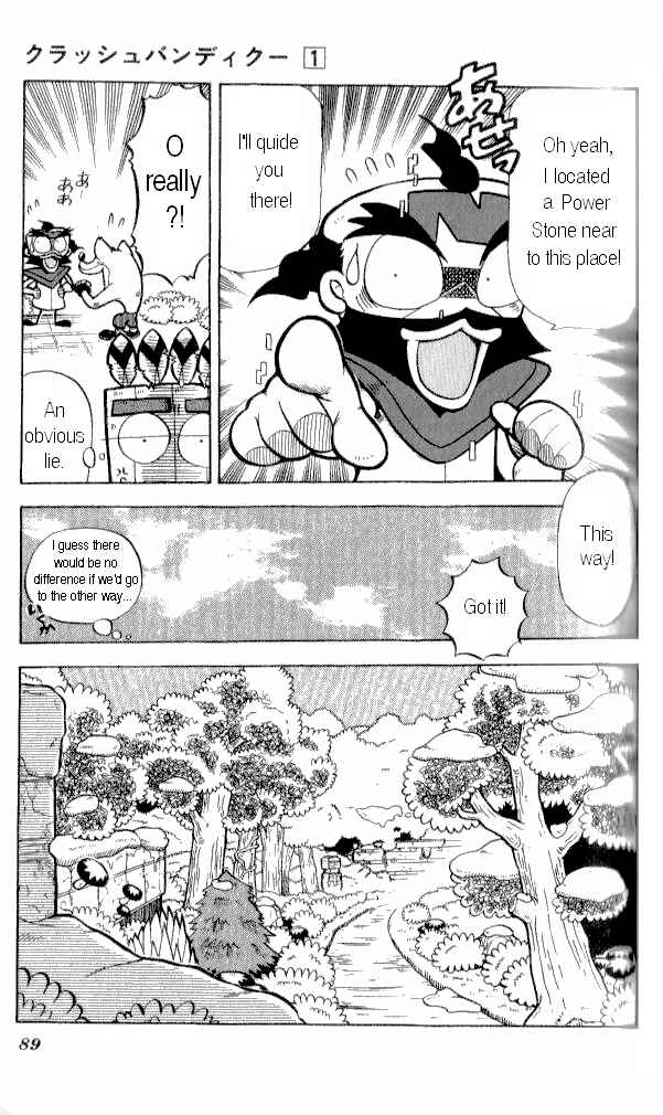 Page 7 Chapter 4 Crash Bandicoot: Dance! De Jump! Na Daibouken