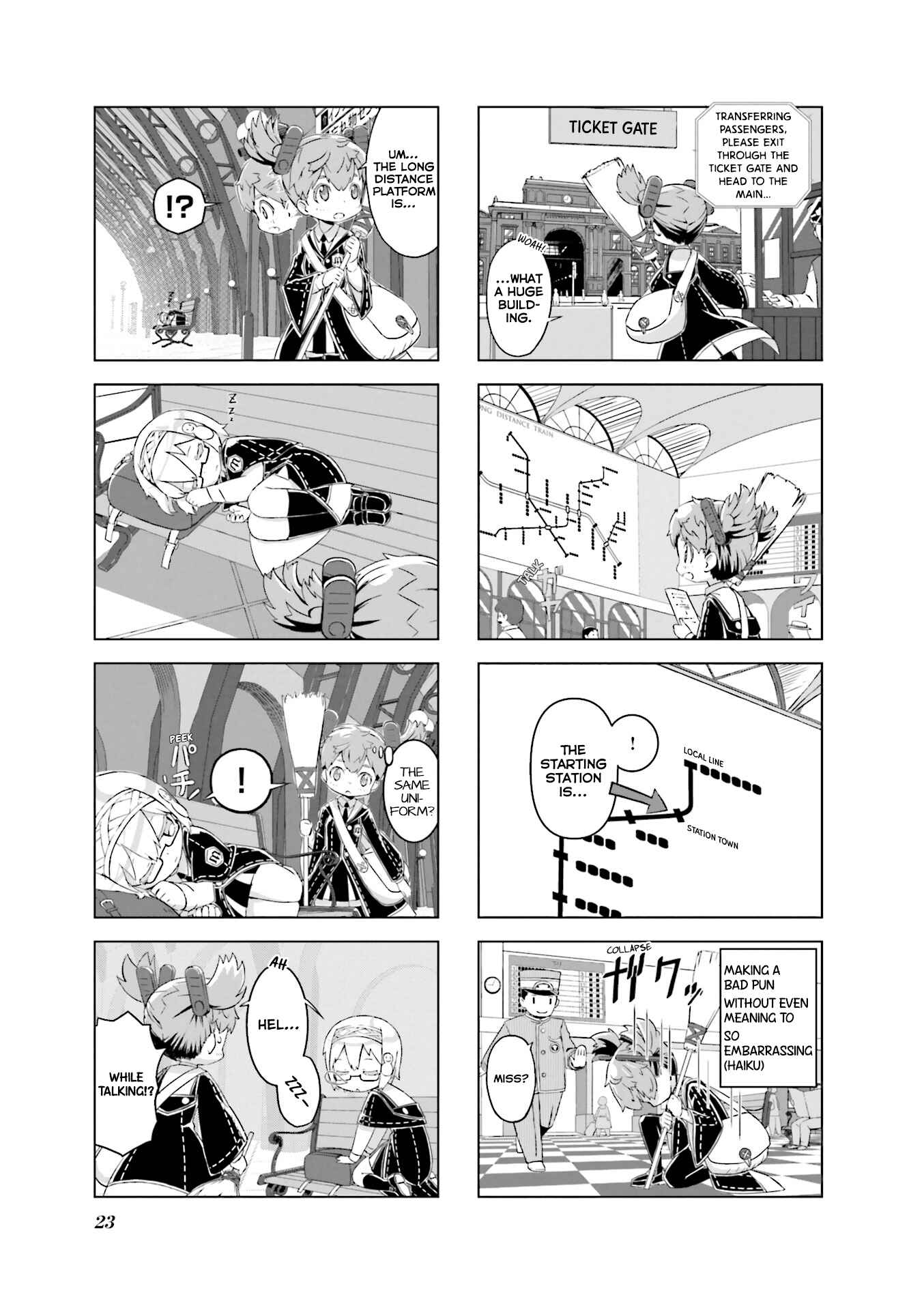 Page 4 Chapter 2 Hirogaru Chizu to Houkiboshi
