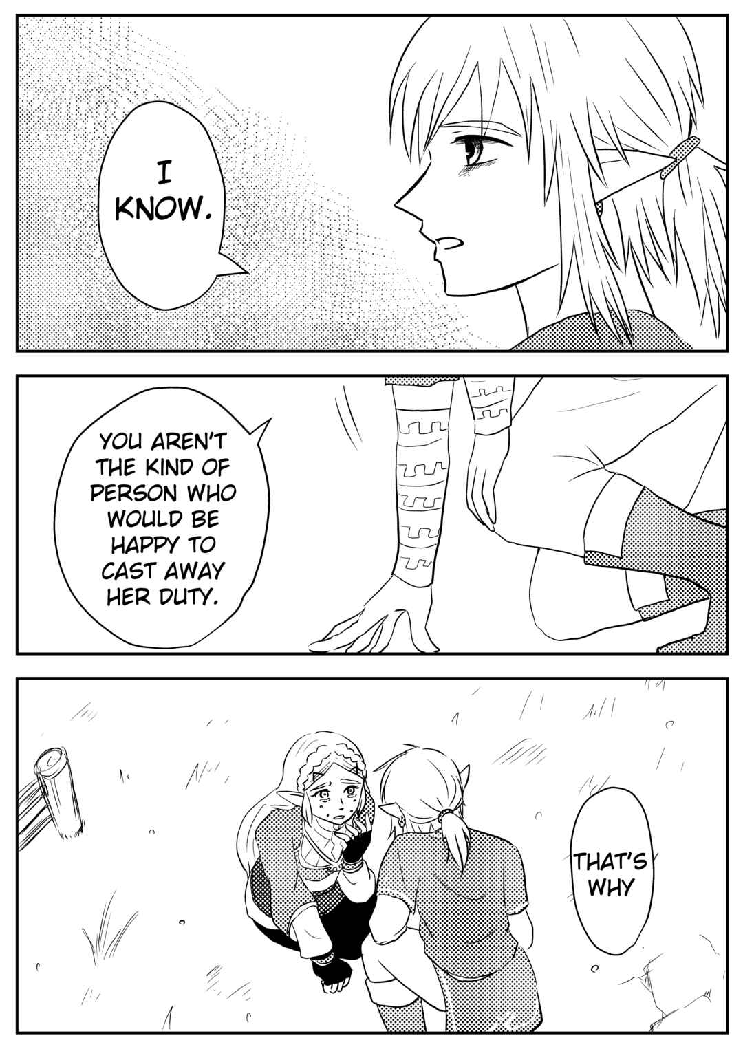 Page 34 Chapter 4 The Legend of Zelda: Breath of The Wild - A Hateno Village Story (Doujinshi)