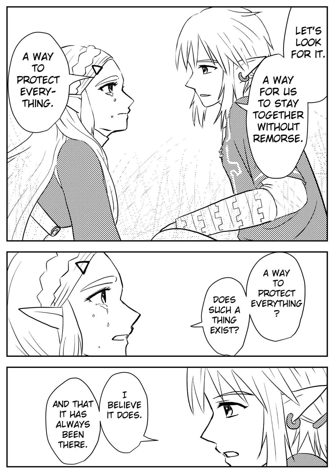 Page 35 Chapter 4 The Legend of Zelda: Breath of The Wild - A Hateno Village Story (Doujinshi)