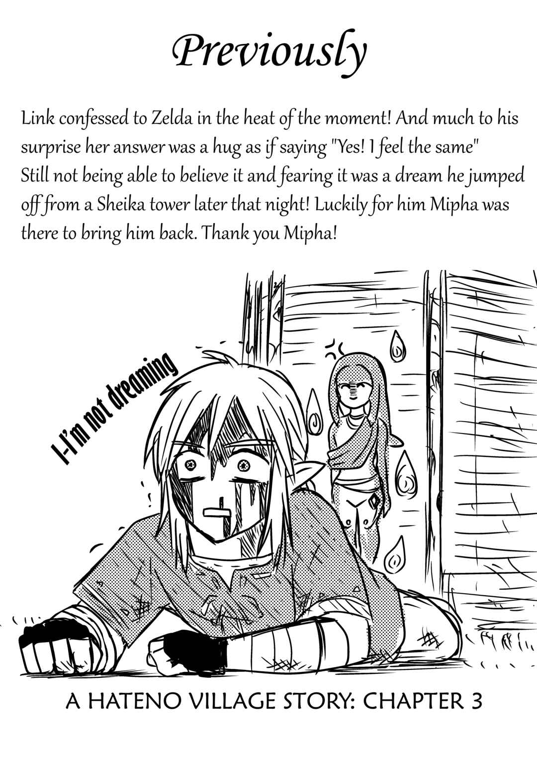 Page 1 Chapter 3 The Legend of Zelda: Breath of The Wild - A Hateno Village Story (Doujinshi)