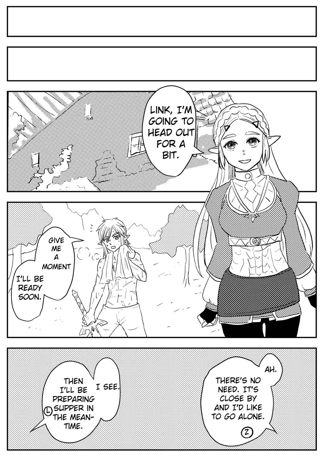 Page 13 Chapter 3 The Legend of Zelda: Breath of The Wild - A Hateno Village Story (Doujinshi)