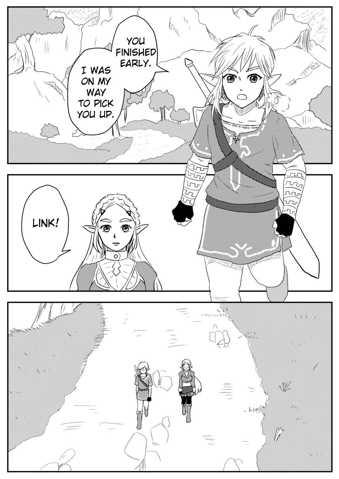 Page 15 Chapter 2 The Legend of Zelda: Breath of The Wild - A Hateno Village Story (Doujinshi)