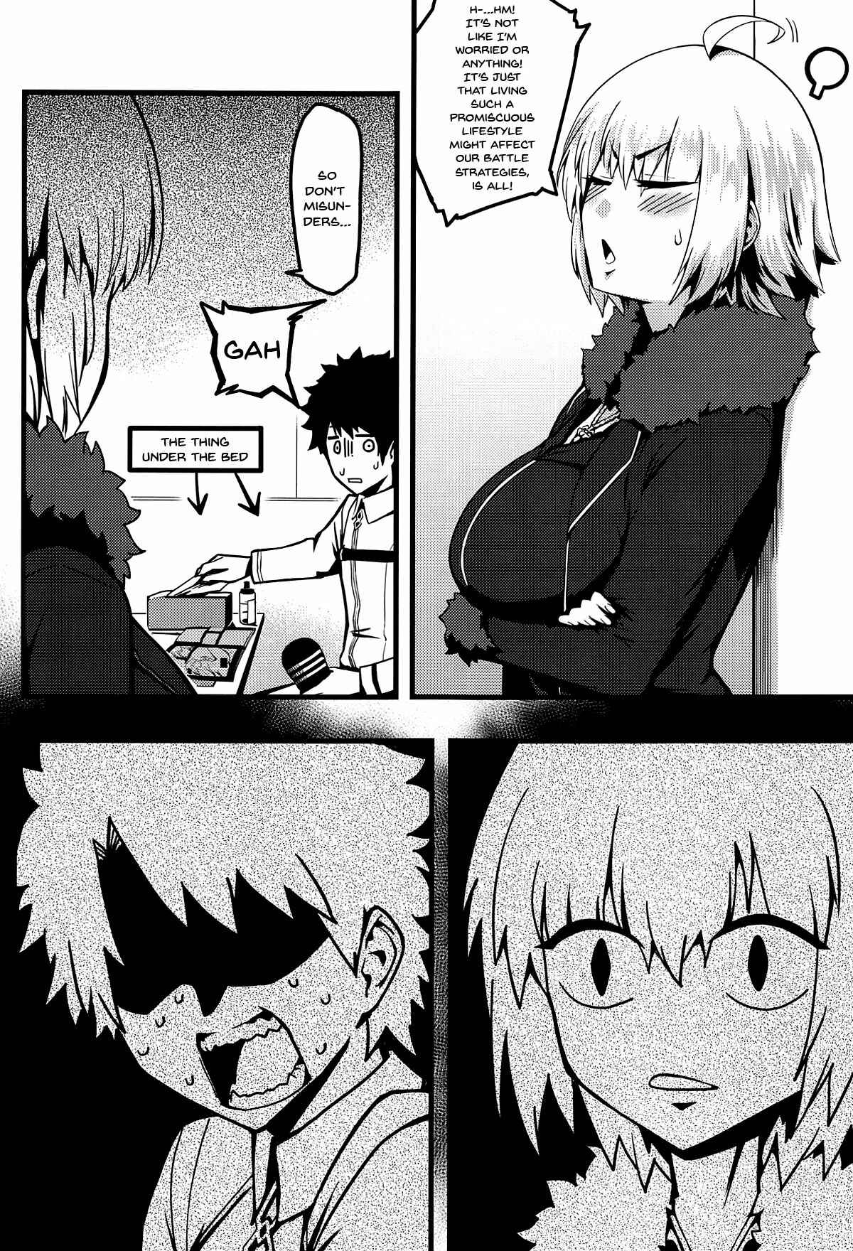 Page 8 Chapter Unknown_fba7 Fate/Grand Order - Gochuumon wa Jeandere desu ka? (Doujinshi)