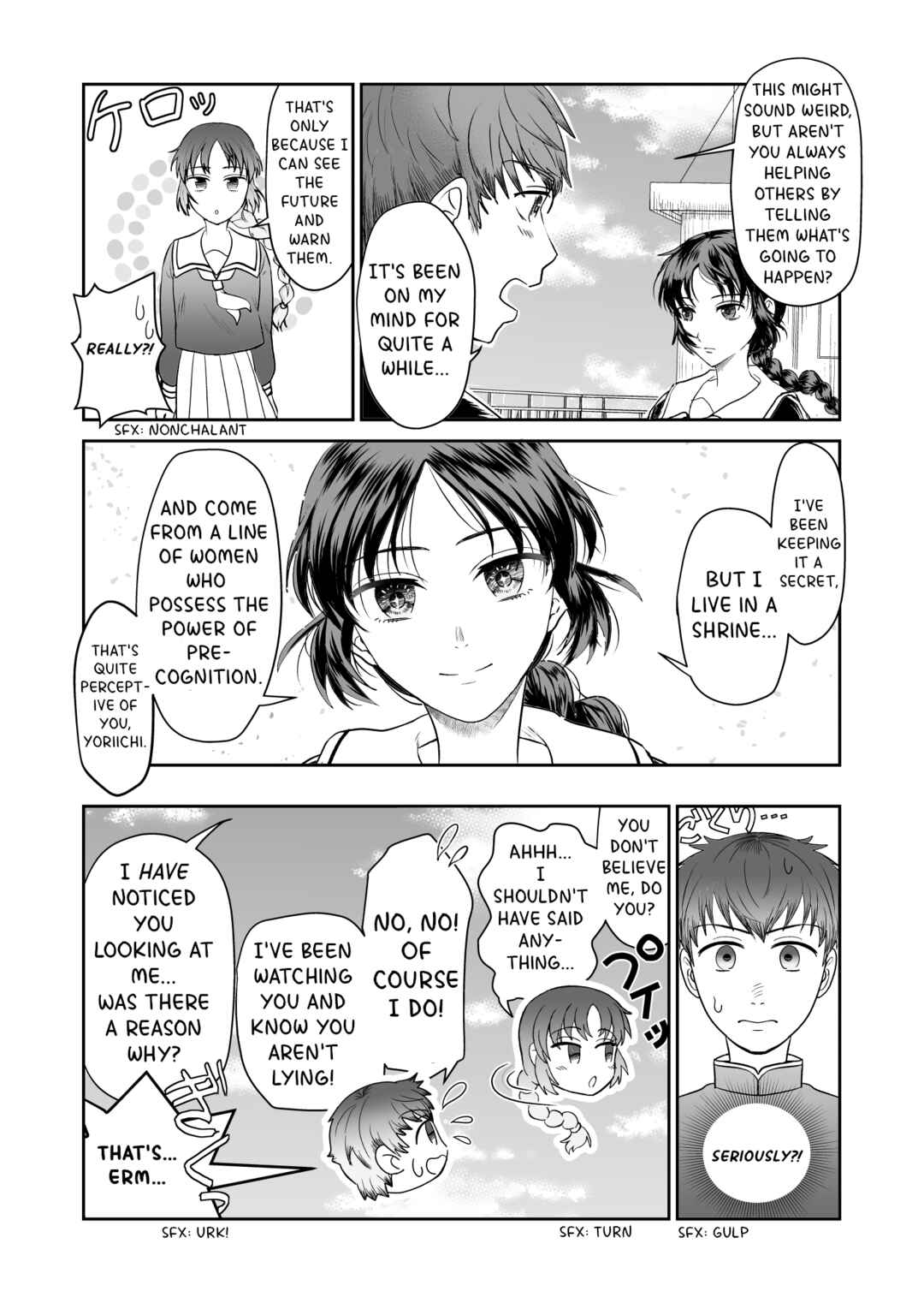Page 2 Chapter Unknown_5cc0 Mirai ga Mieteru Kuroida-san!