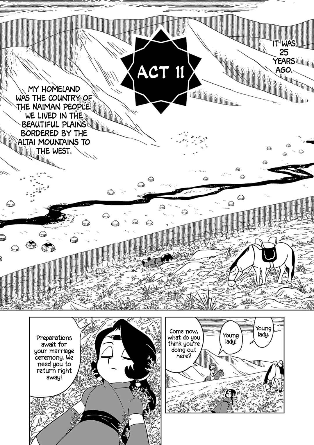 Page 1 Chapter 11 A Witchs Life in Mongol