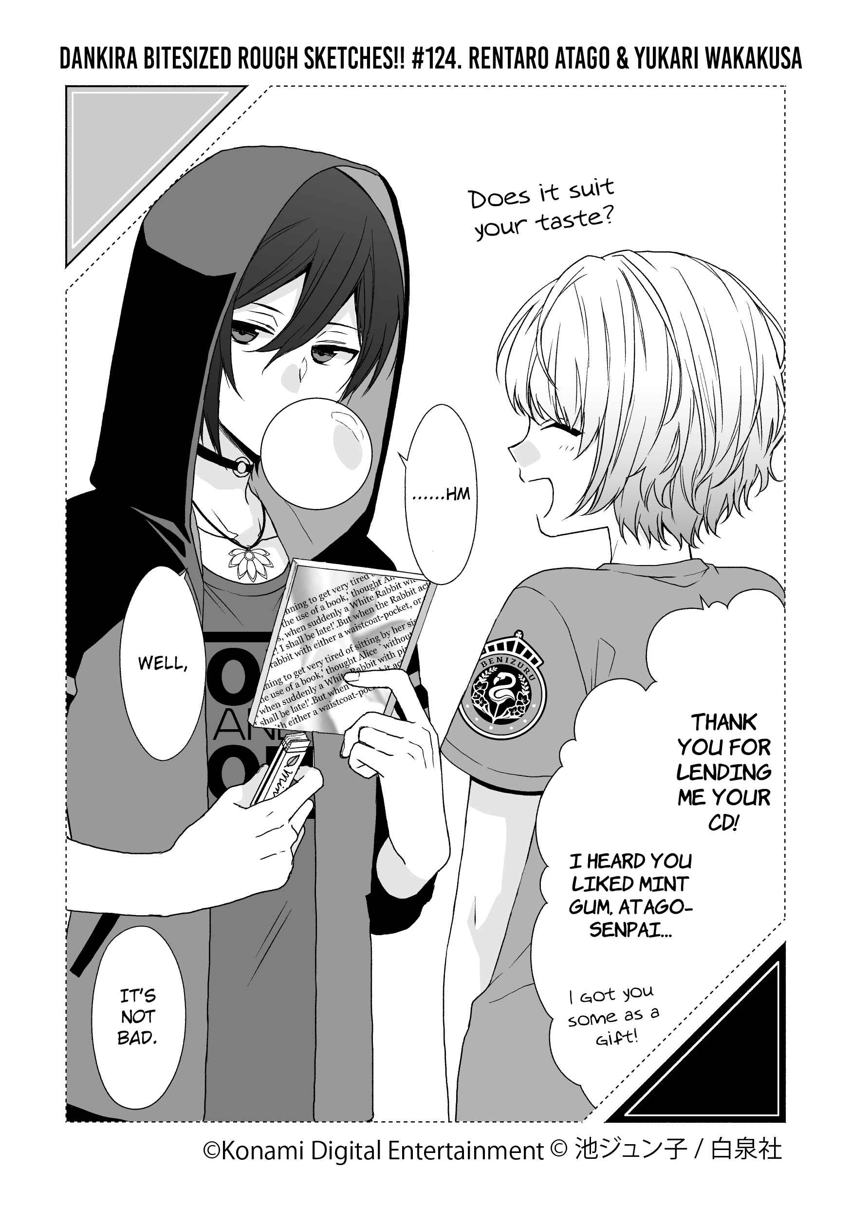 Page 124 Chapter 1 Dankira Bitesized Rough Sketches!!!