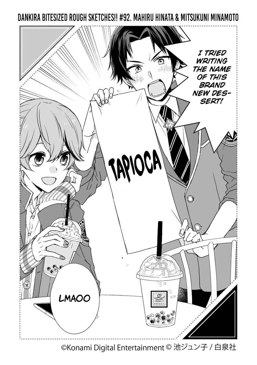 Page 92 Chapter 1 Dankira Bitesized Rough Sketches!!!