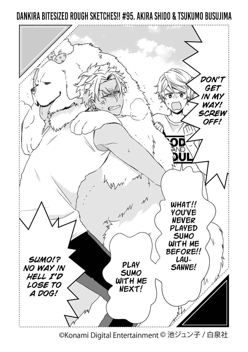 Page 95 Chapter 1 Dankira Bitesized Rough Sketches!!!