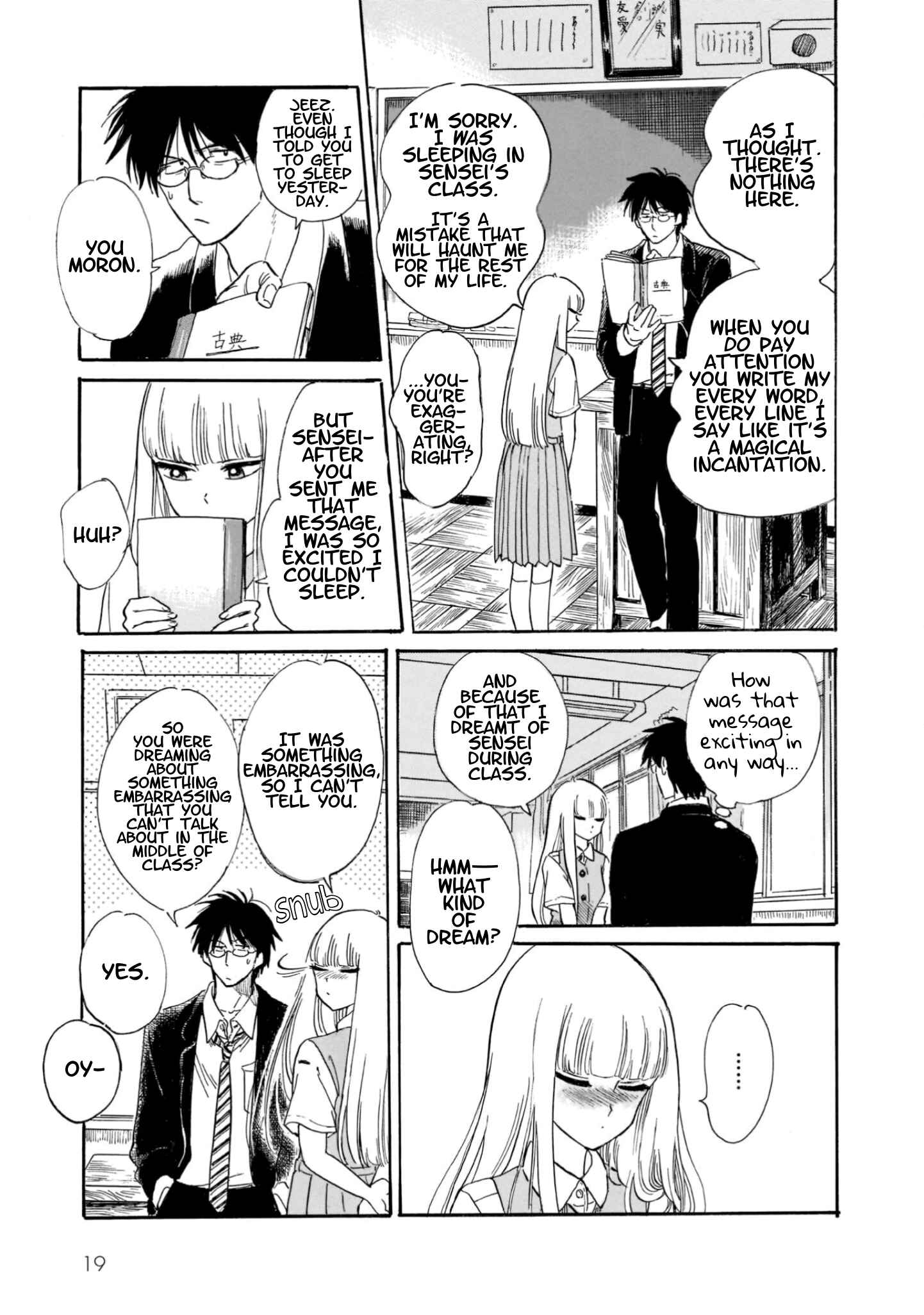 Page 9 Chapter 16 Shiota-sensei to Amai-chan