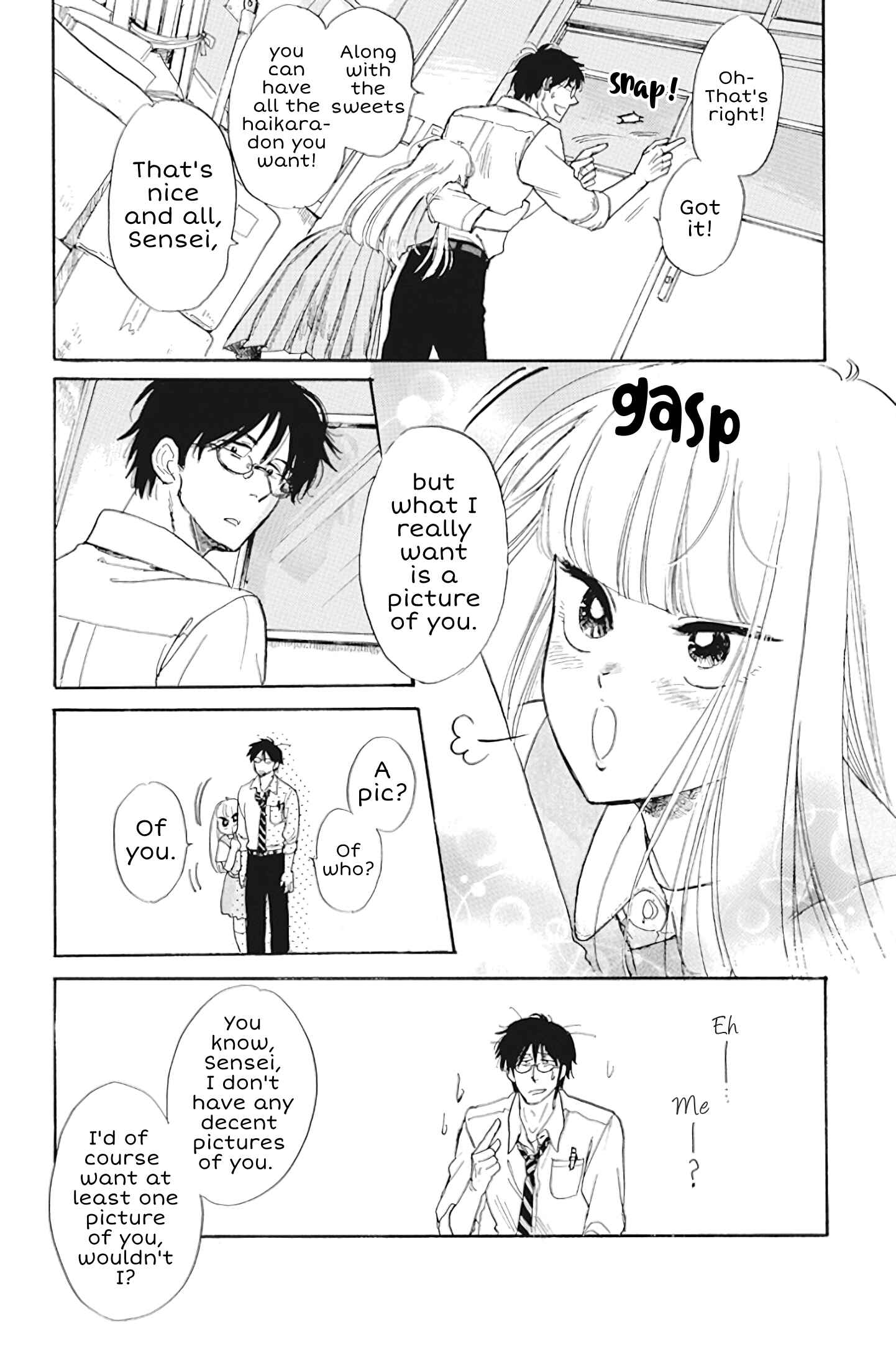 Page 15 Chapter 29 Shiota-sensei to Amai-chan