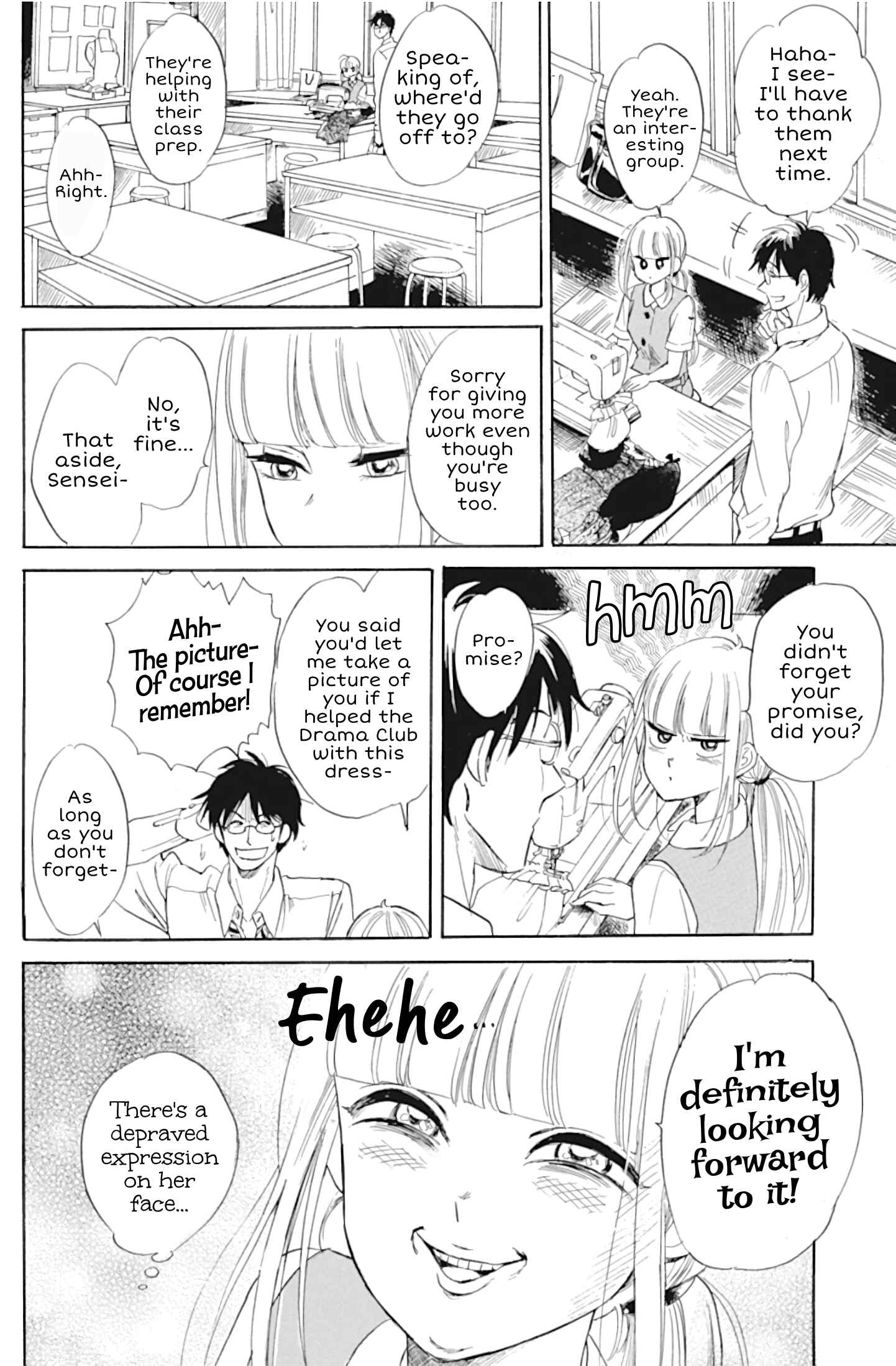 Page 18 Chapter 33 Shiota-sensei to Amai-chan