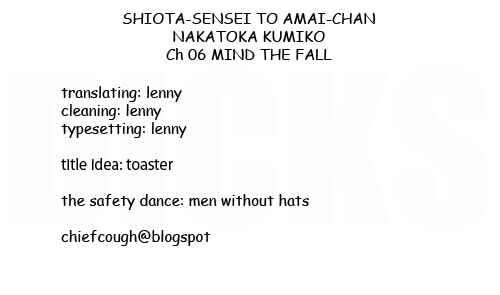 Page 21 Chapter 6 Shiota-sensei to Amai-chan