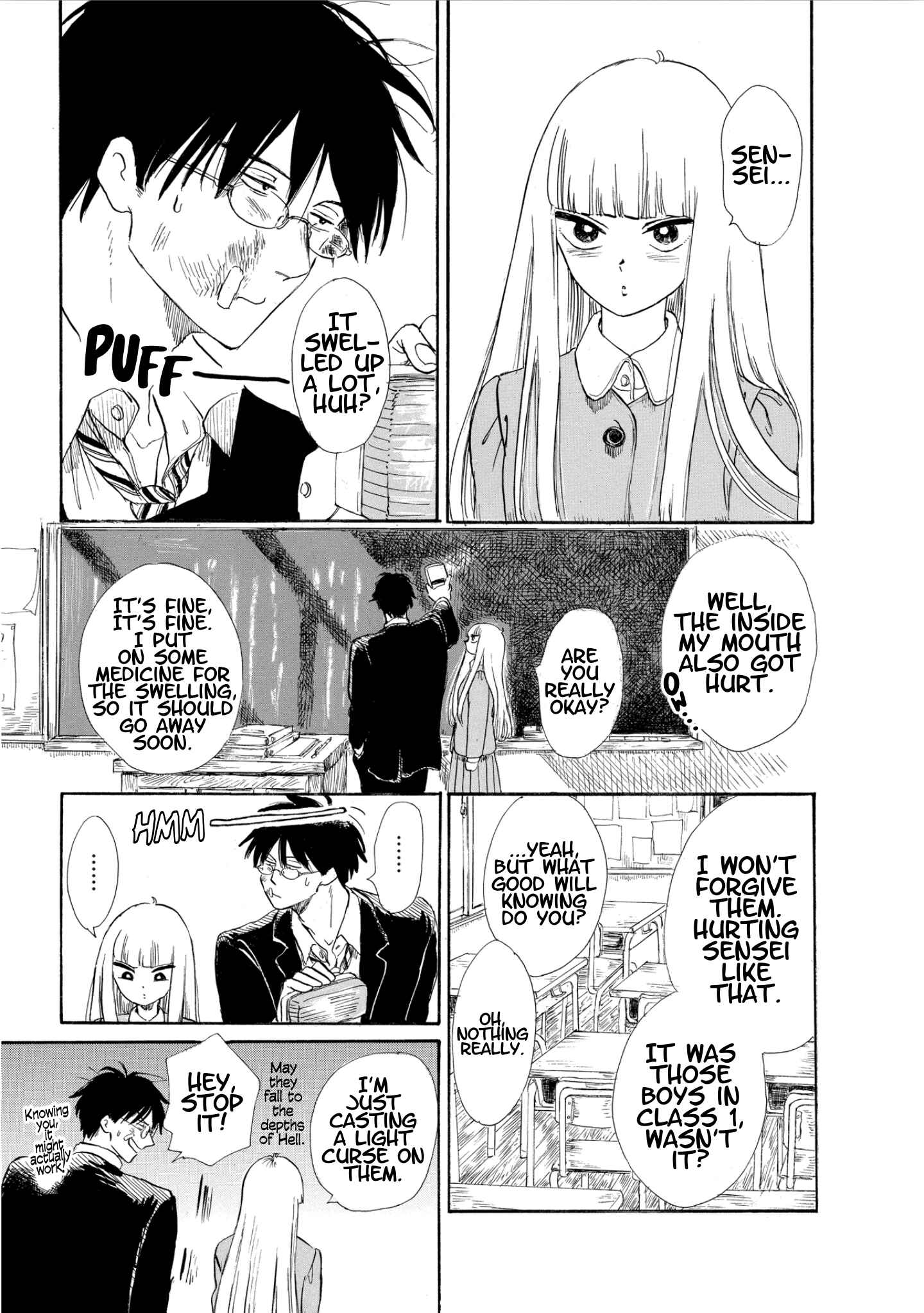 Page 4 Chapter 13 Shiota-sensei to Amai-chan