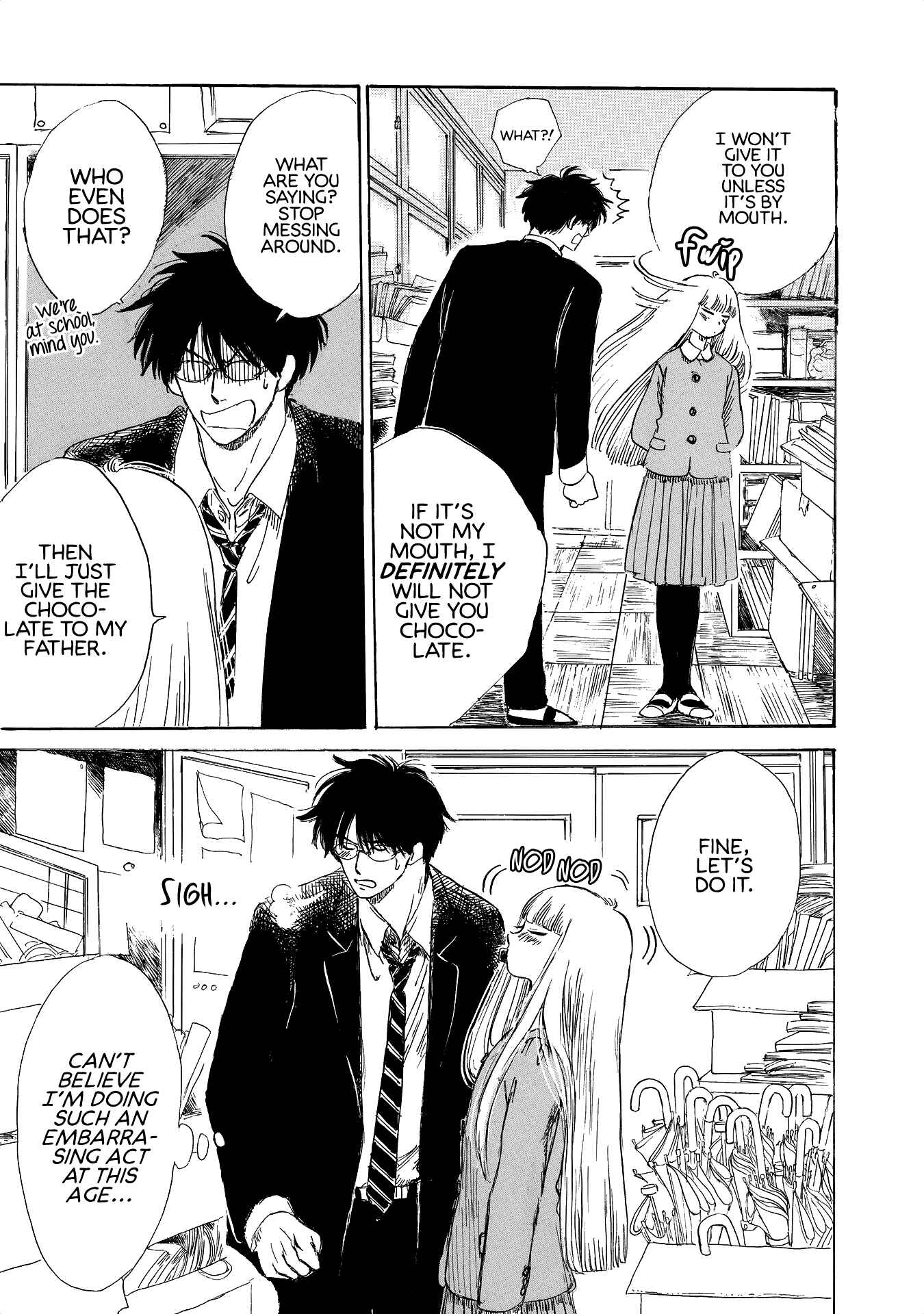 Page 4 Chapter 9 Shiota-sensei to Amai-chan