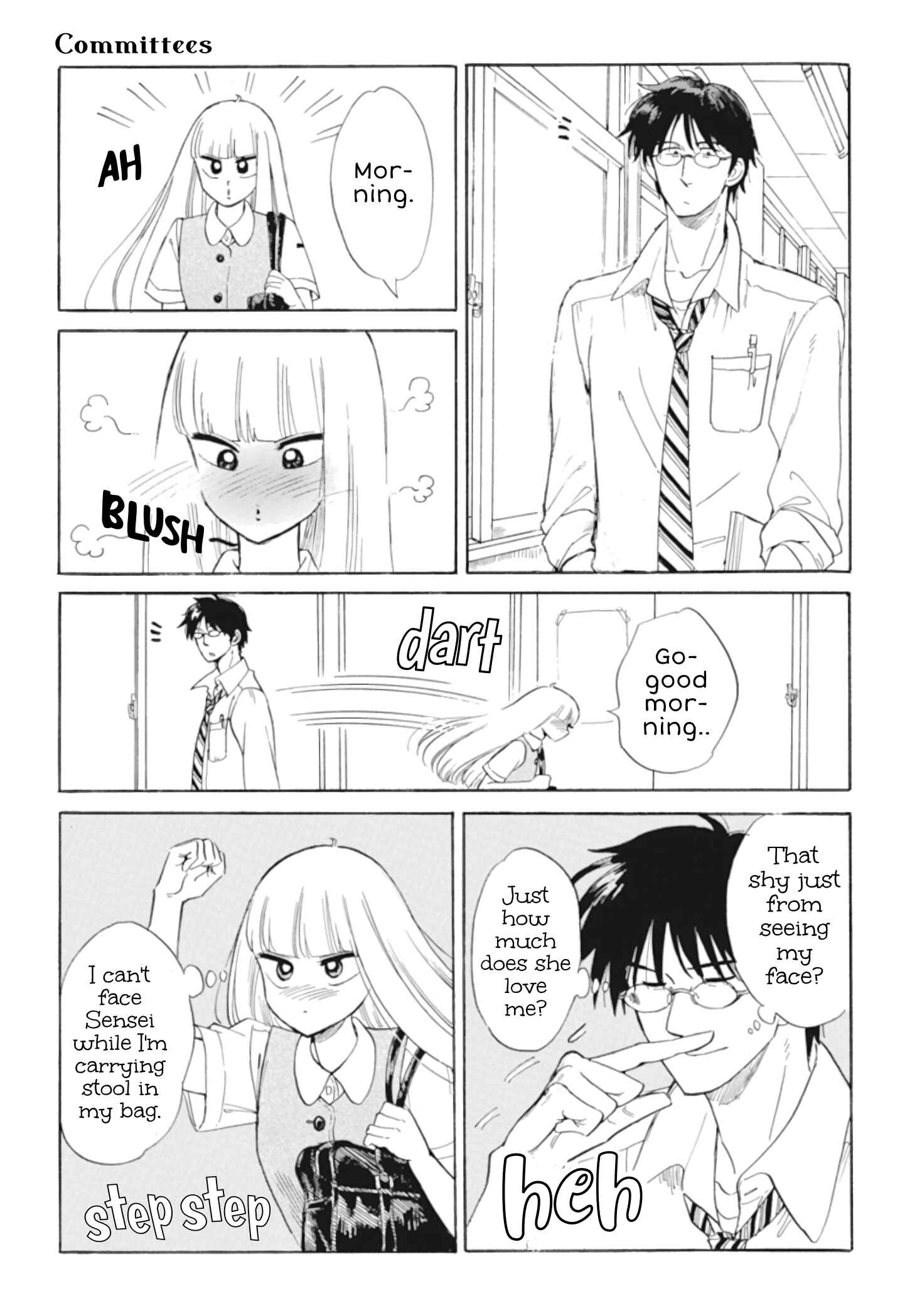 Page 1 Chapter 32 Shiota-sensei to Amai-chan