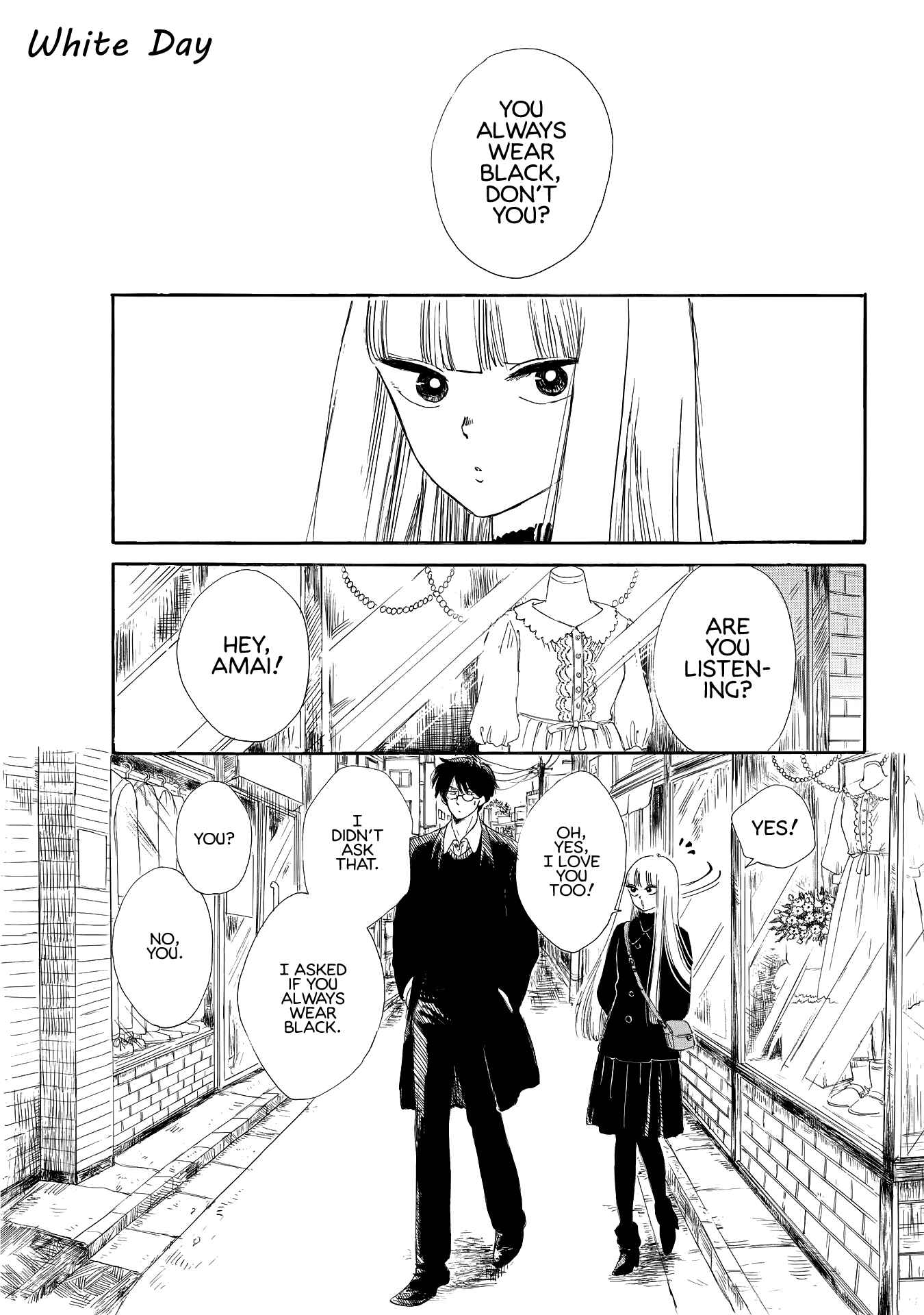 Page 1 Chapter 10 Shiota-sensei to Amai-chan
