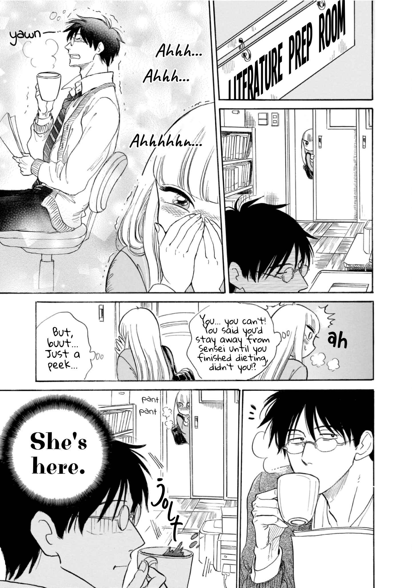 Page 15 Chapter 20 Shiota-sensei to Amai-chan