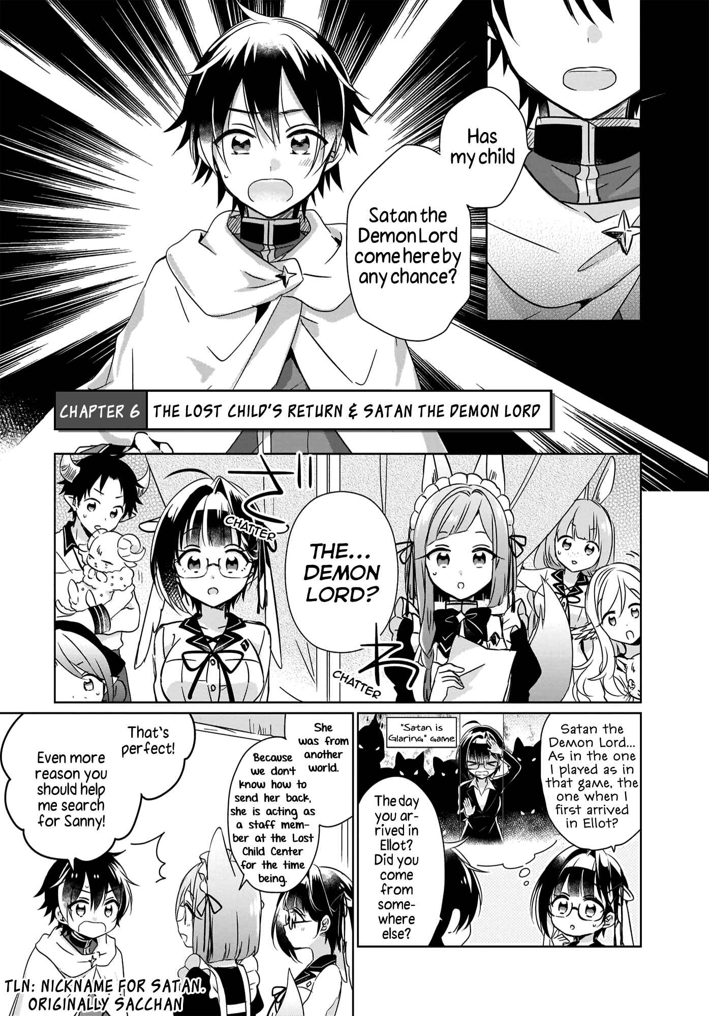 Page 2 Chapter 6 The Lost Childrens Desk in Another World