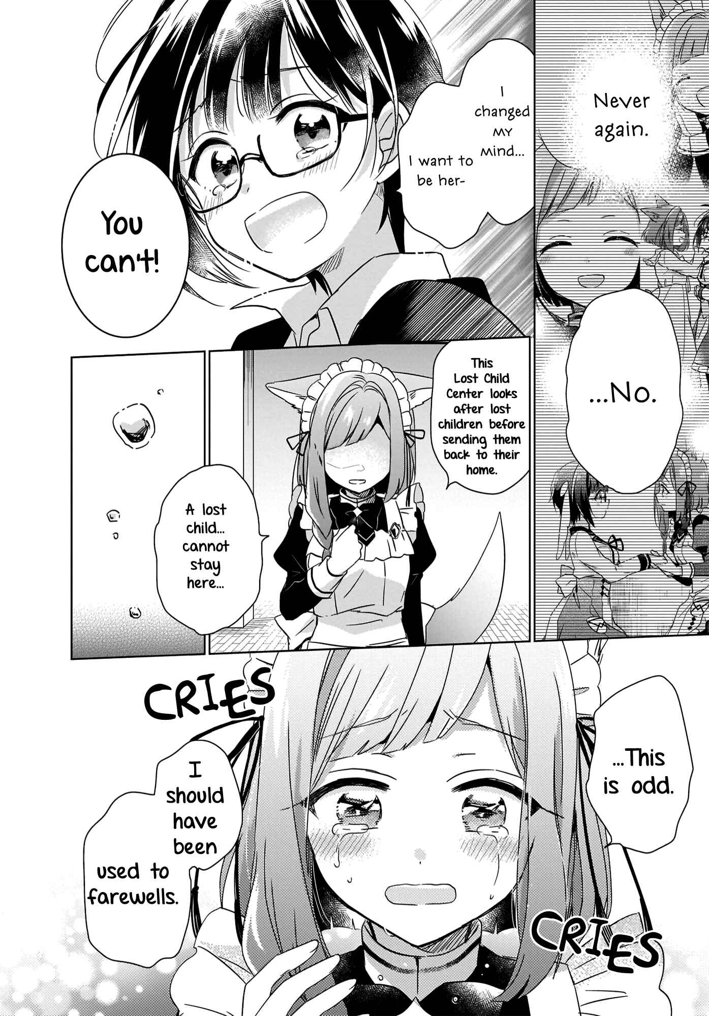 Page 22 Chapter 6 The Lost Childrens Desk in Another World