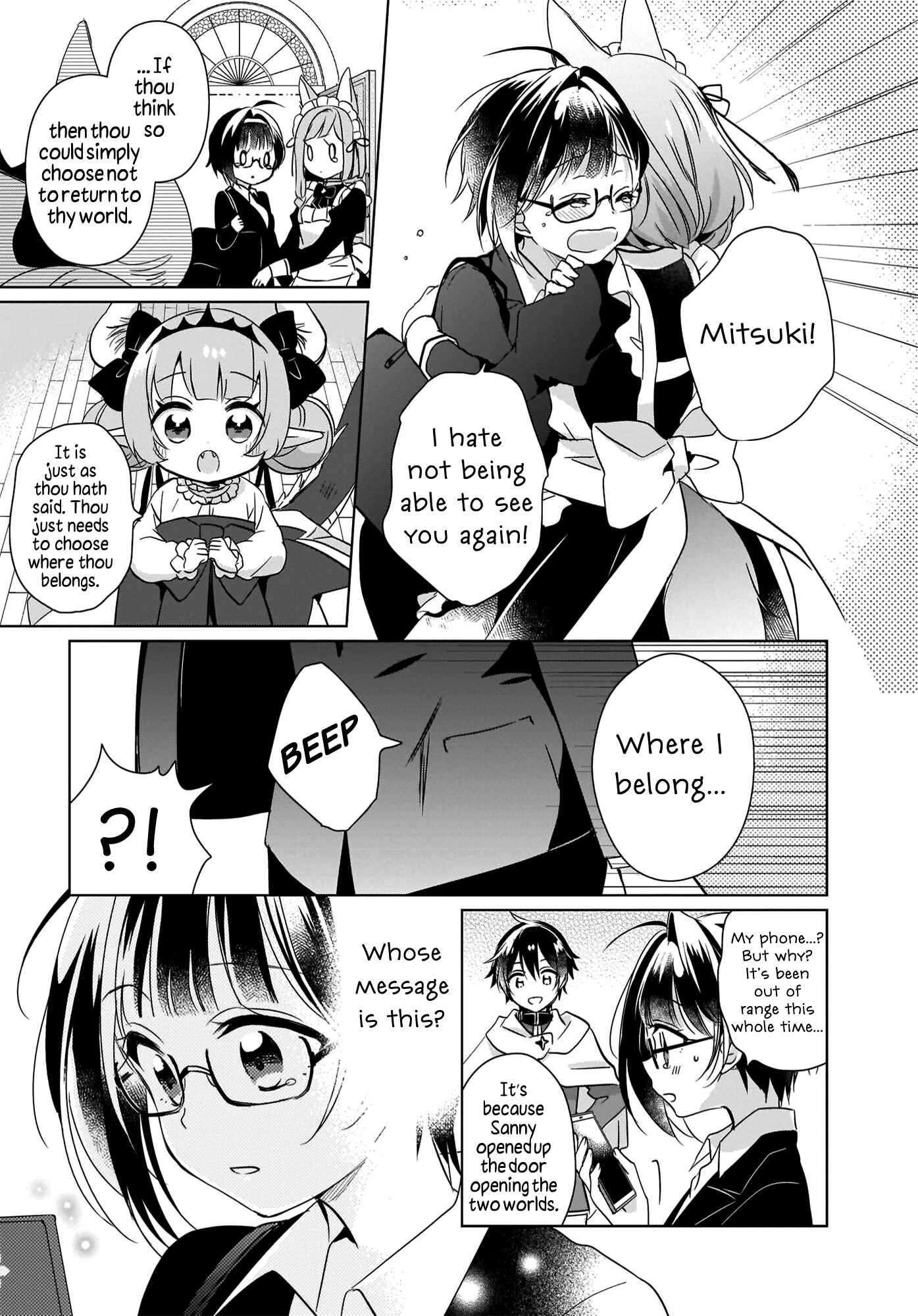 Page 23 Chapter 6 The Lost Childrens Desk in Another World