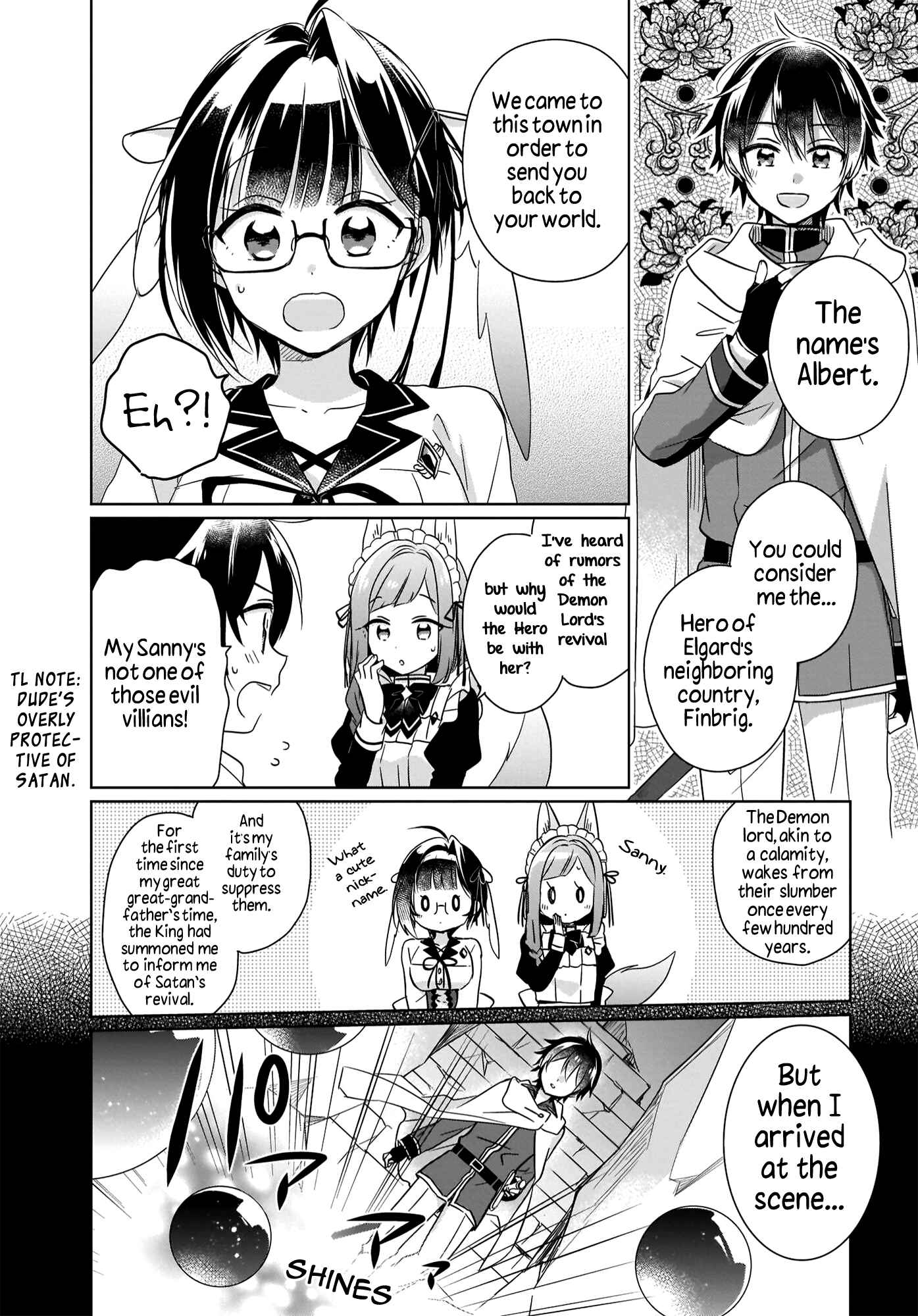 Page 3 Chapter 6 The Lost Childrens Desk in Another World