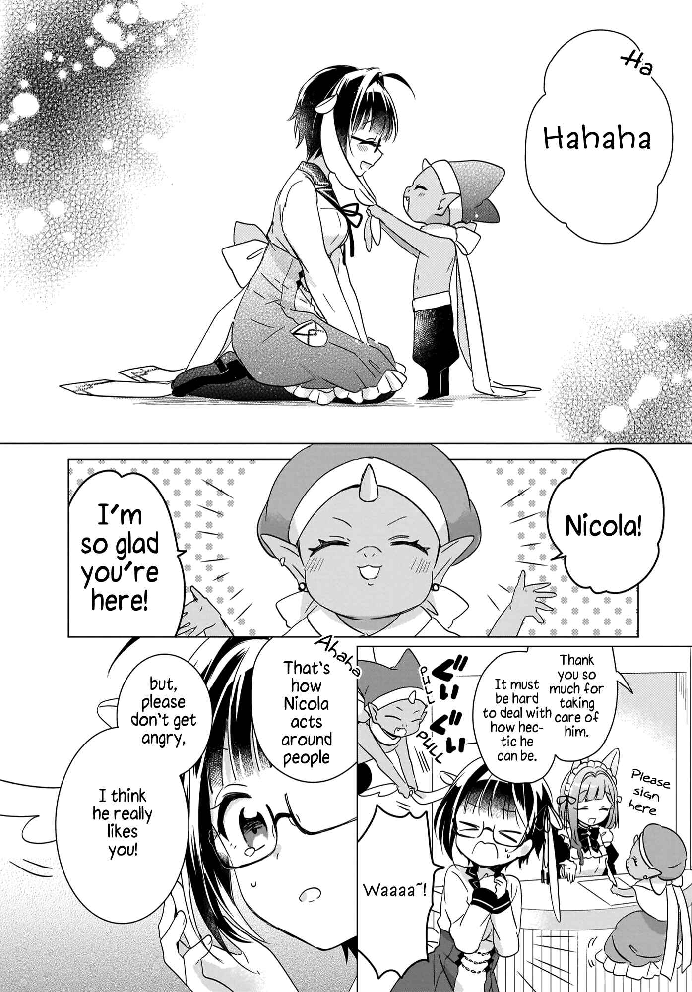 Page 17 Chapter 2 The Lost Childrens Desk in Another World