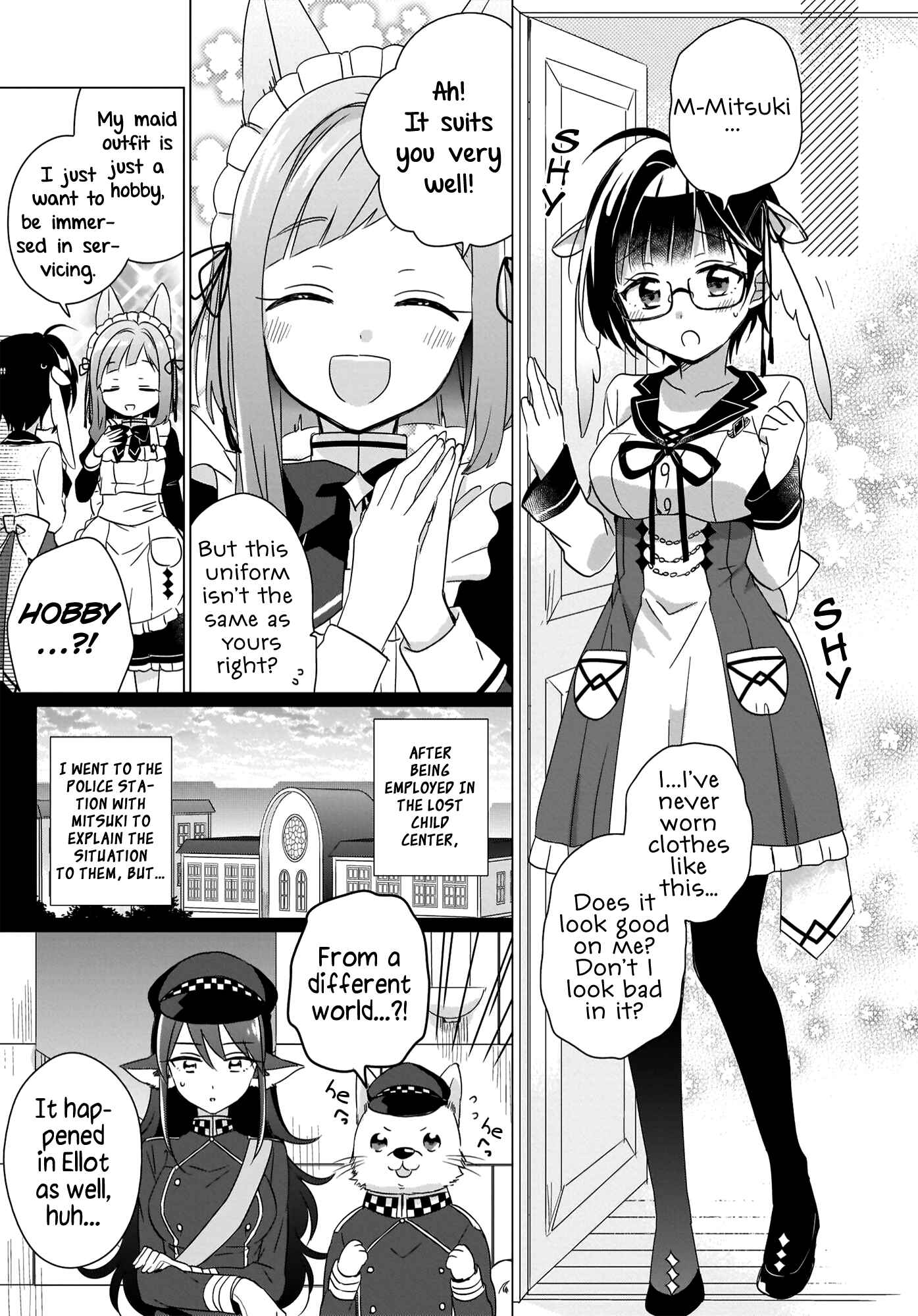 Page 4 Chapter 2 The Lost Childrens Desk in Another World