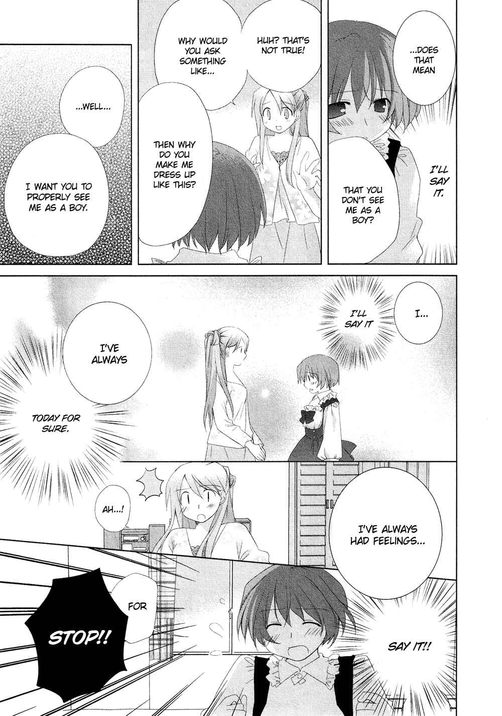 Page 4 Chapter 1.7 Cross-Dressing Boy Anthology Comic