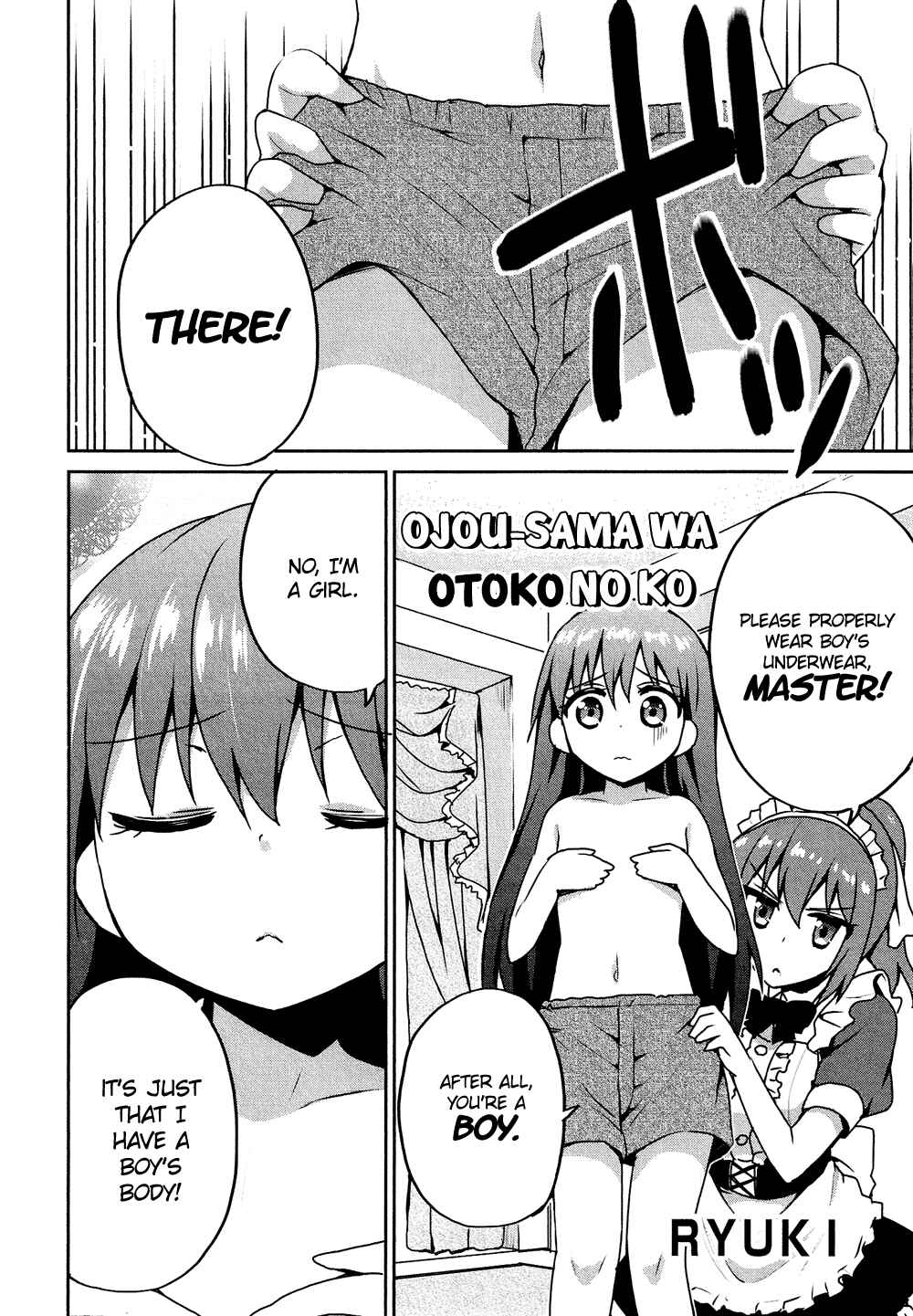 Page 3 Chapter 16.4 Cross-Dressing Boy Anthology Comic
