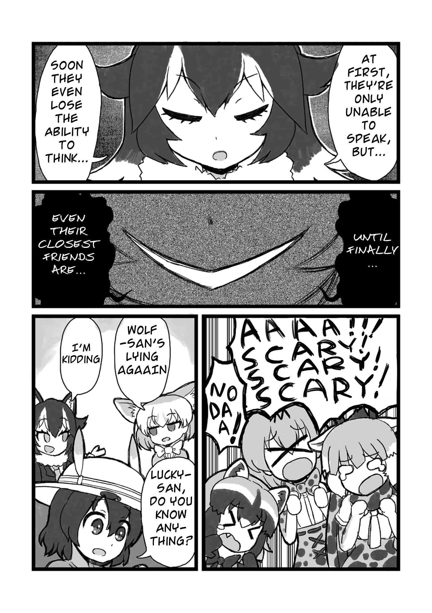 Page 8 Chapter Unknown_290f Kemono Friends - No da is all I can say, no da! (Doujishi)