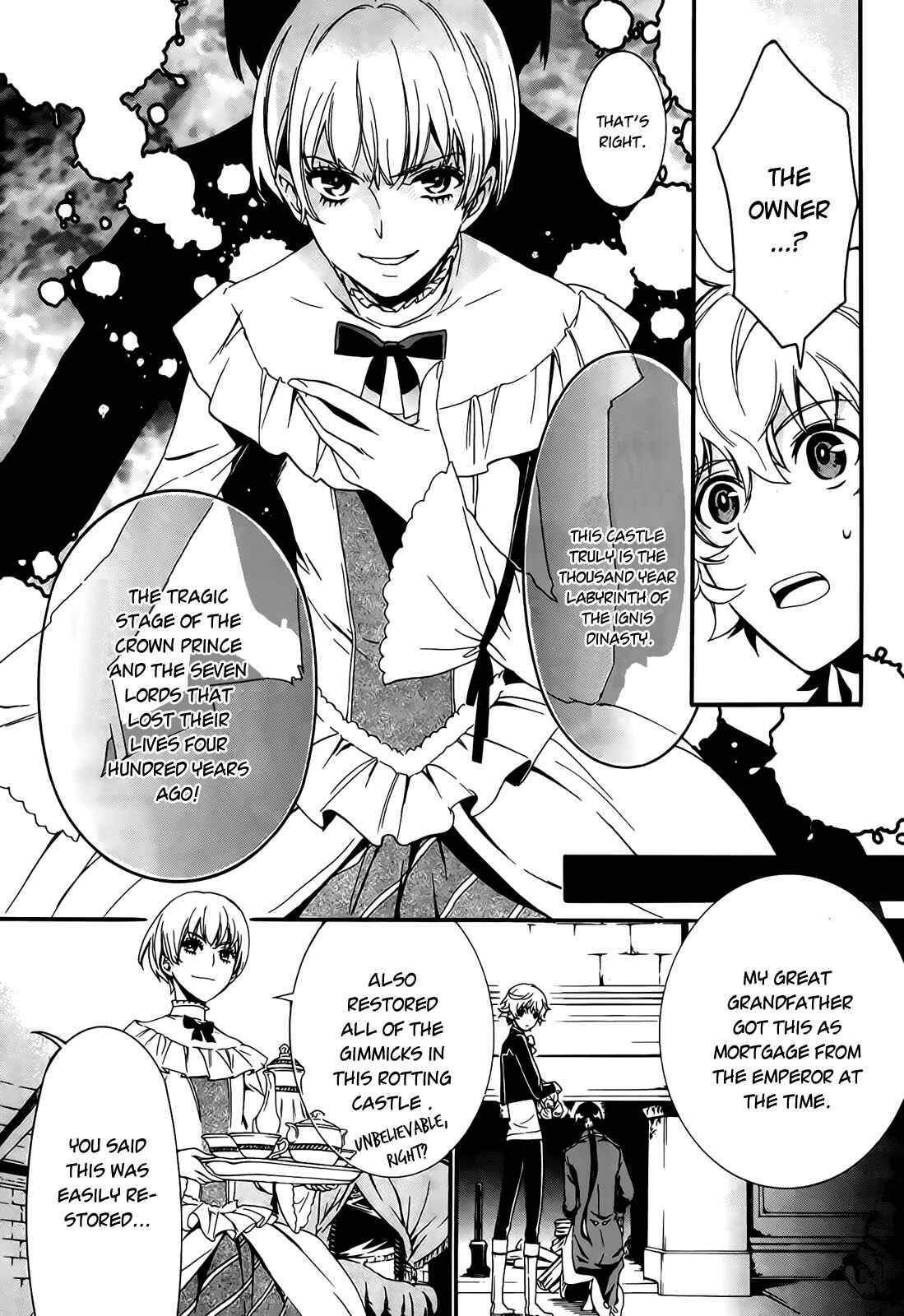 Page 34 Chapter 2 Sennen Meikyuu no Nana Ouji