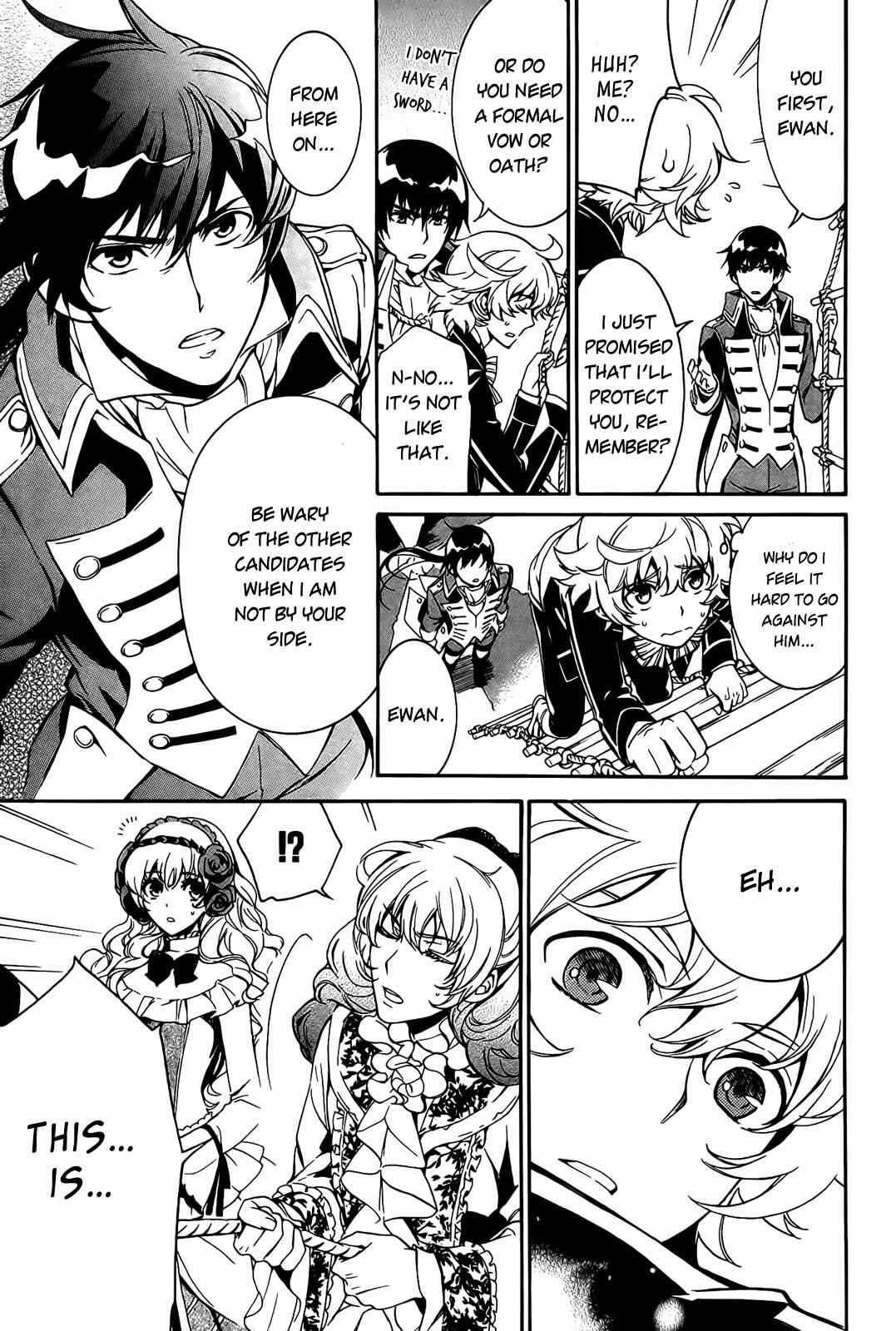 Page 22 Chapter 4 Sennen Meikyuu no Nana Ouji