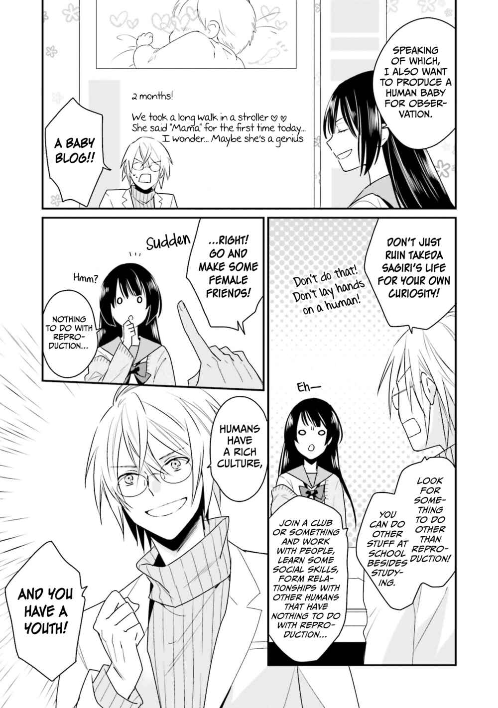 Page 8 Chapter 4 Kaguya-san ha Hansei Shinasai