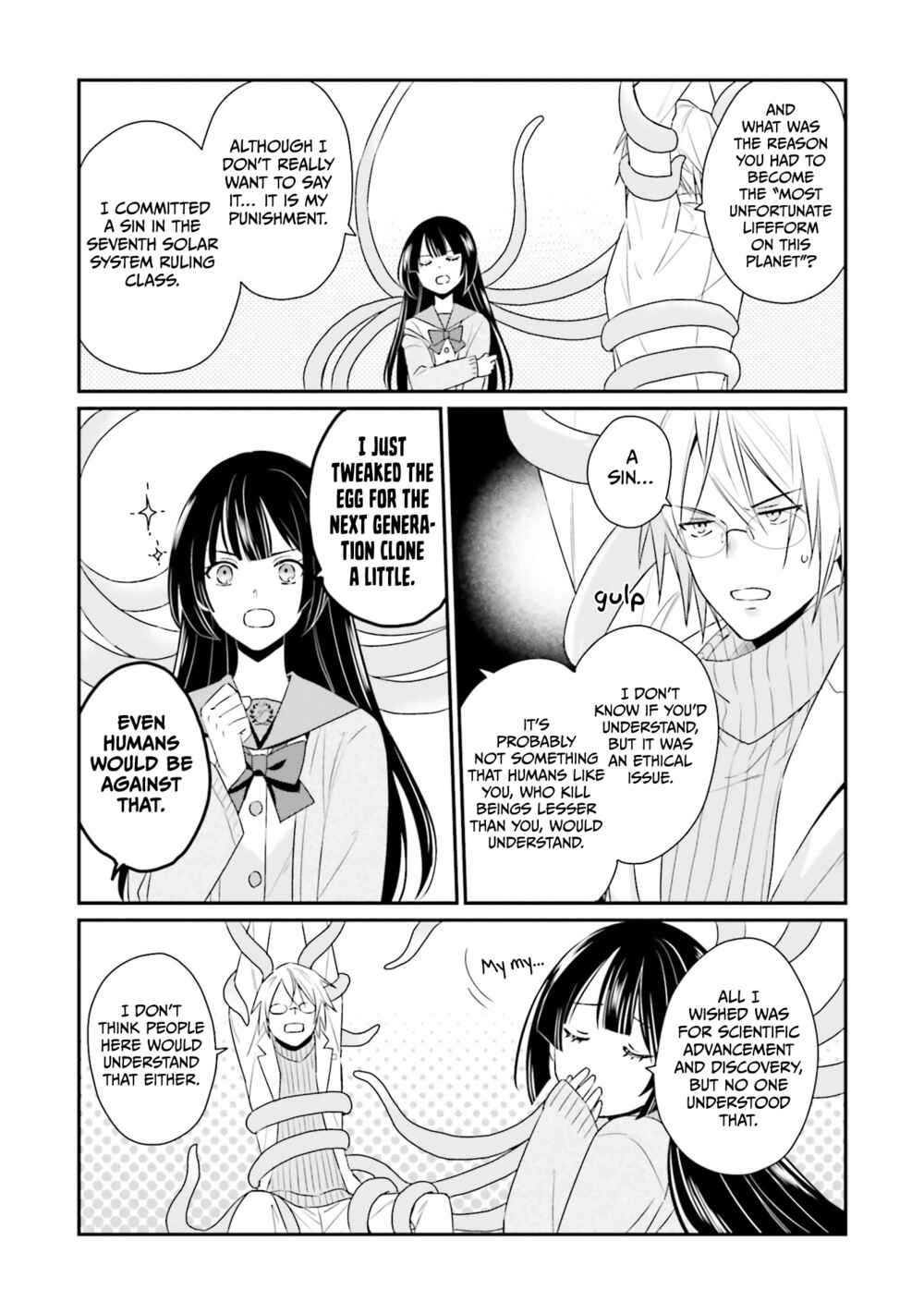 Page 8 Chapter 2 Kaguya-san ha Hansei Shinasai