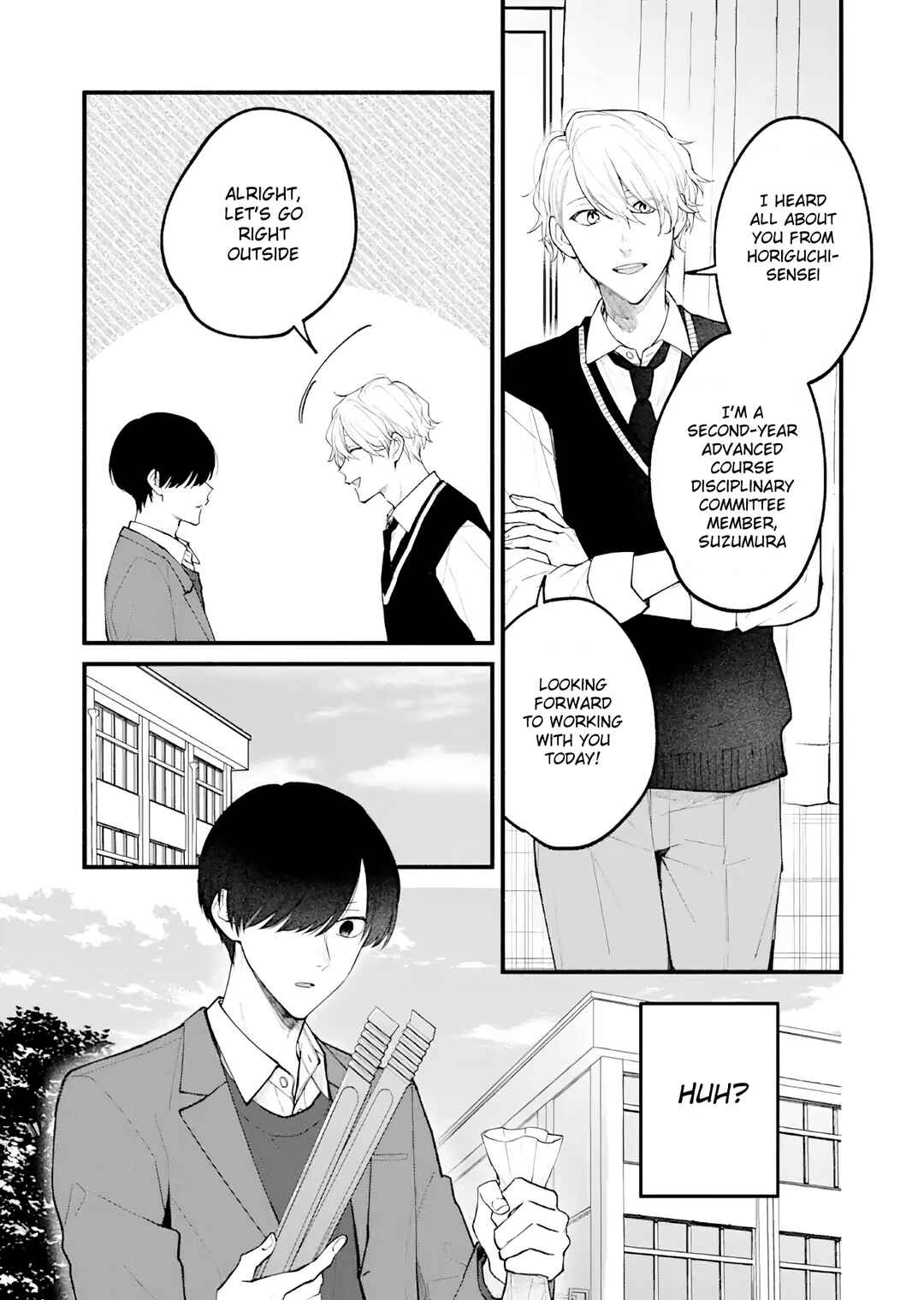 Page 12 Chapter 1 Kinyoubi no Houkago wa Houshi to Kiss wo