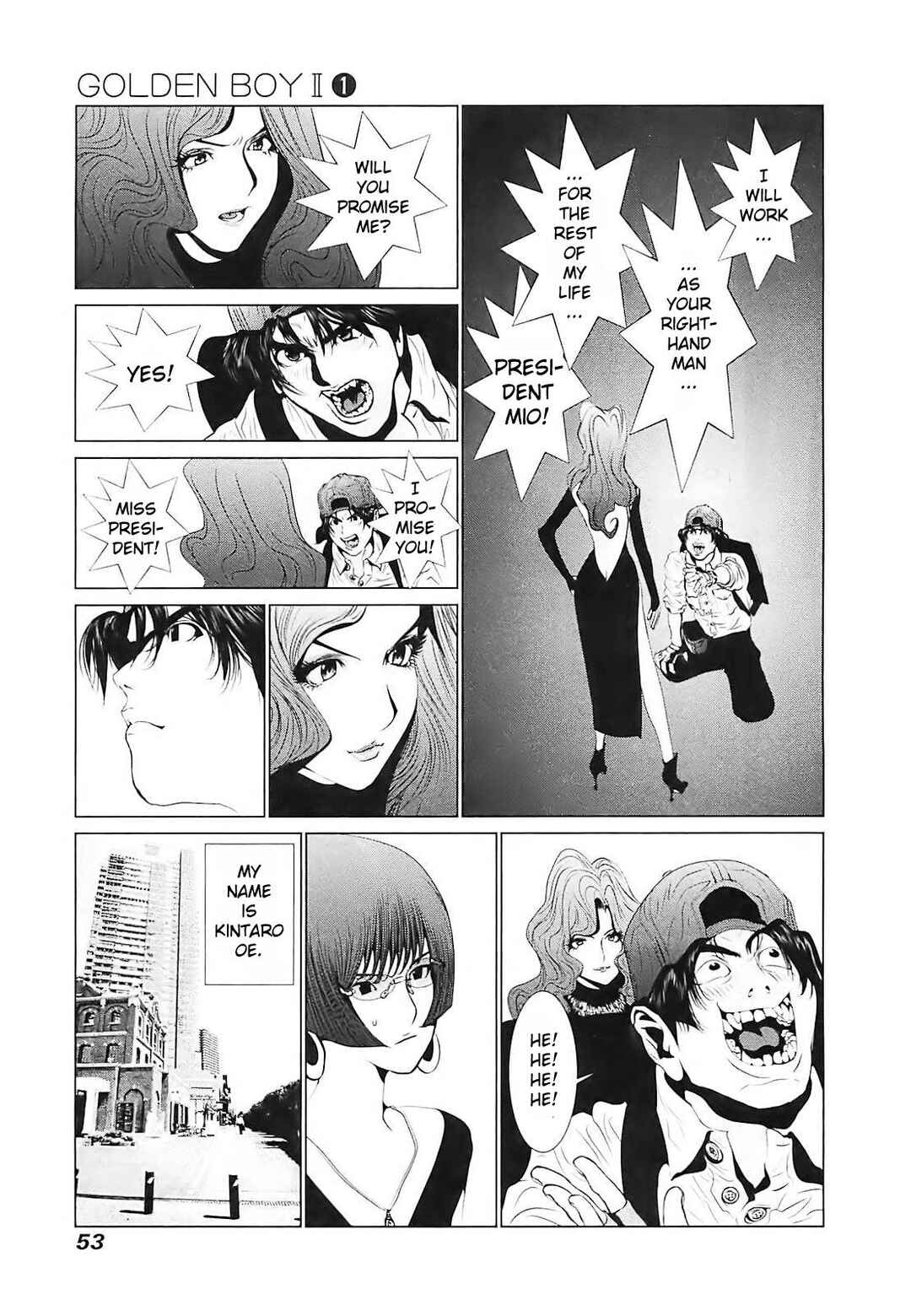 Page 13 Chapter 2 Golden Boy II - The Wandering Studious Fellow: Showbiz Rampage Arc