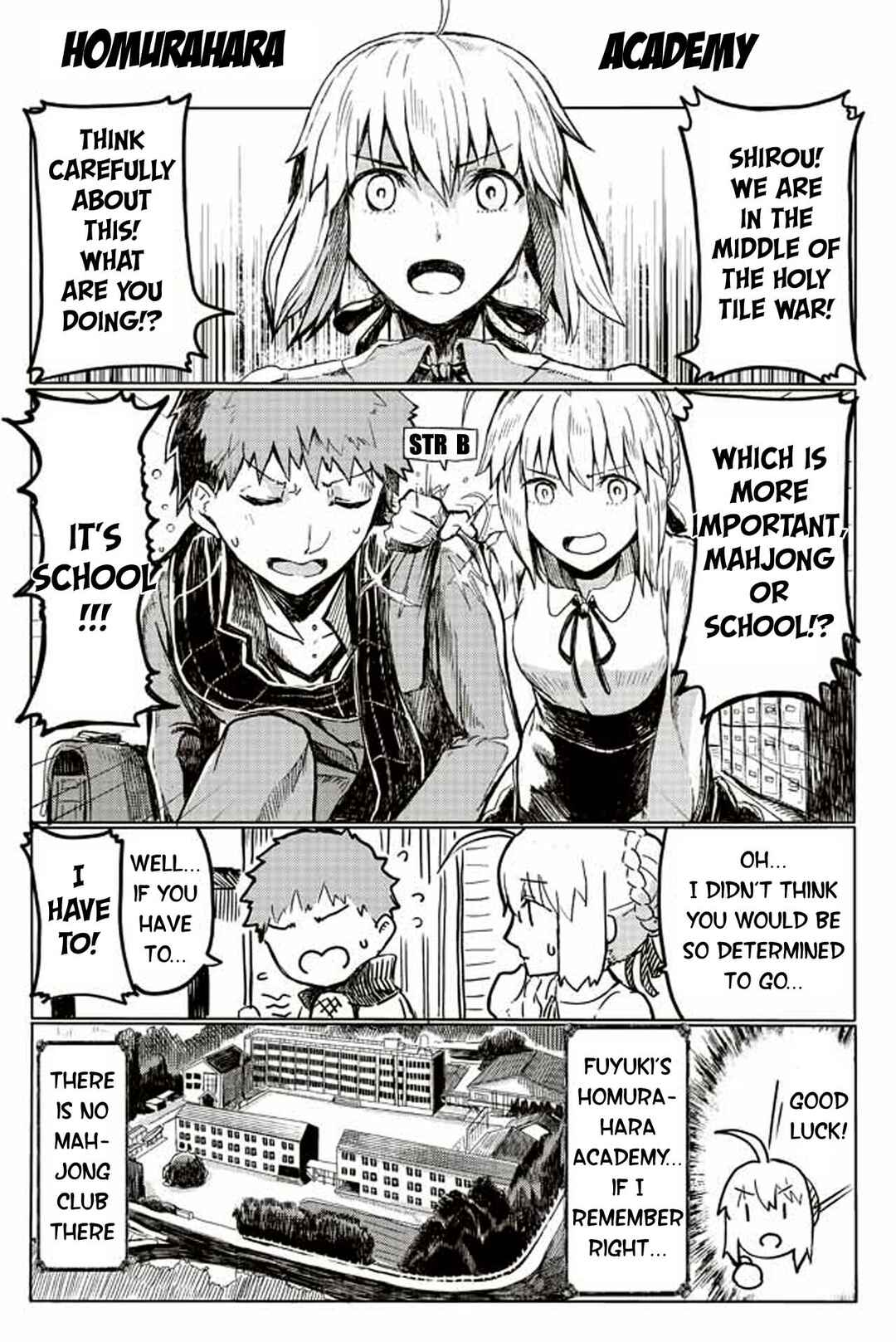 Page 1 Chapter 125 Fate/mahjong night - Seihai Sensou