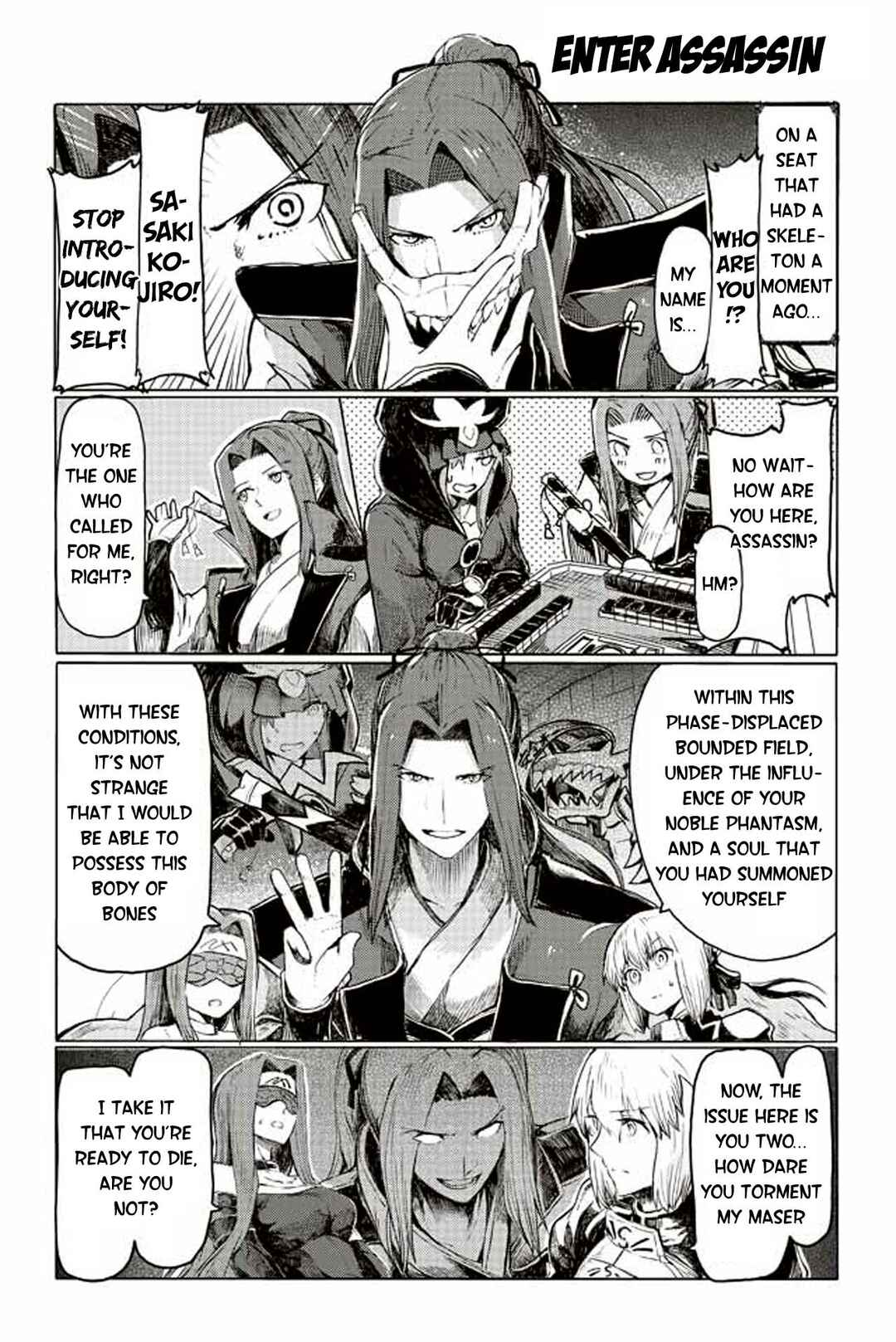 Page 1 Chapter 189 Fate/mahjong night - Seihai Sensou