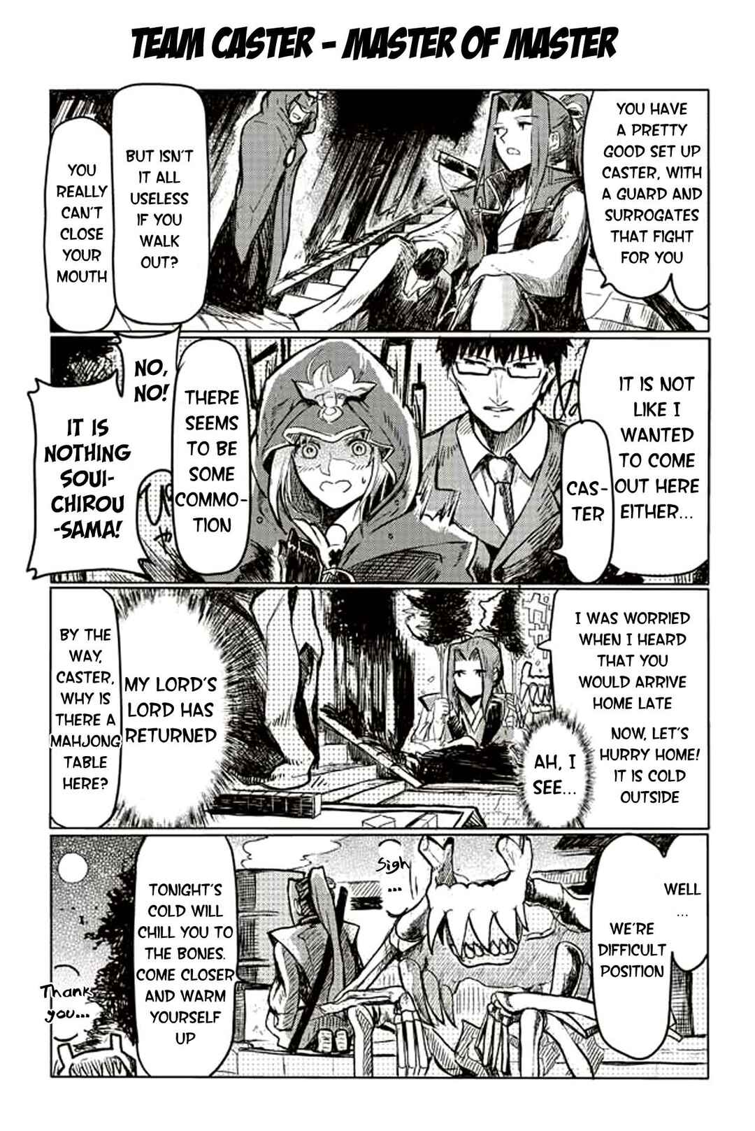 Page 1 Chapter 112 Fate/mahjong night - Seihai Sensou