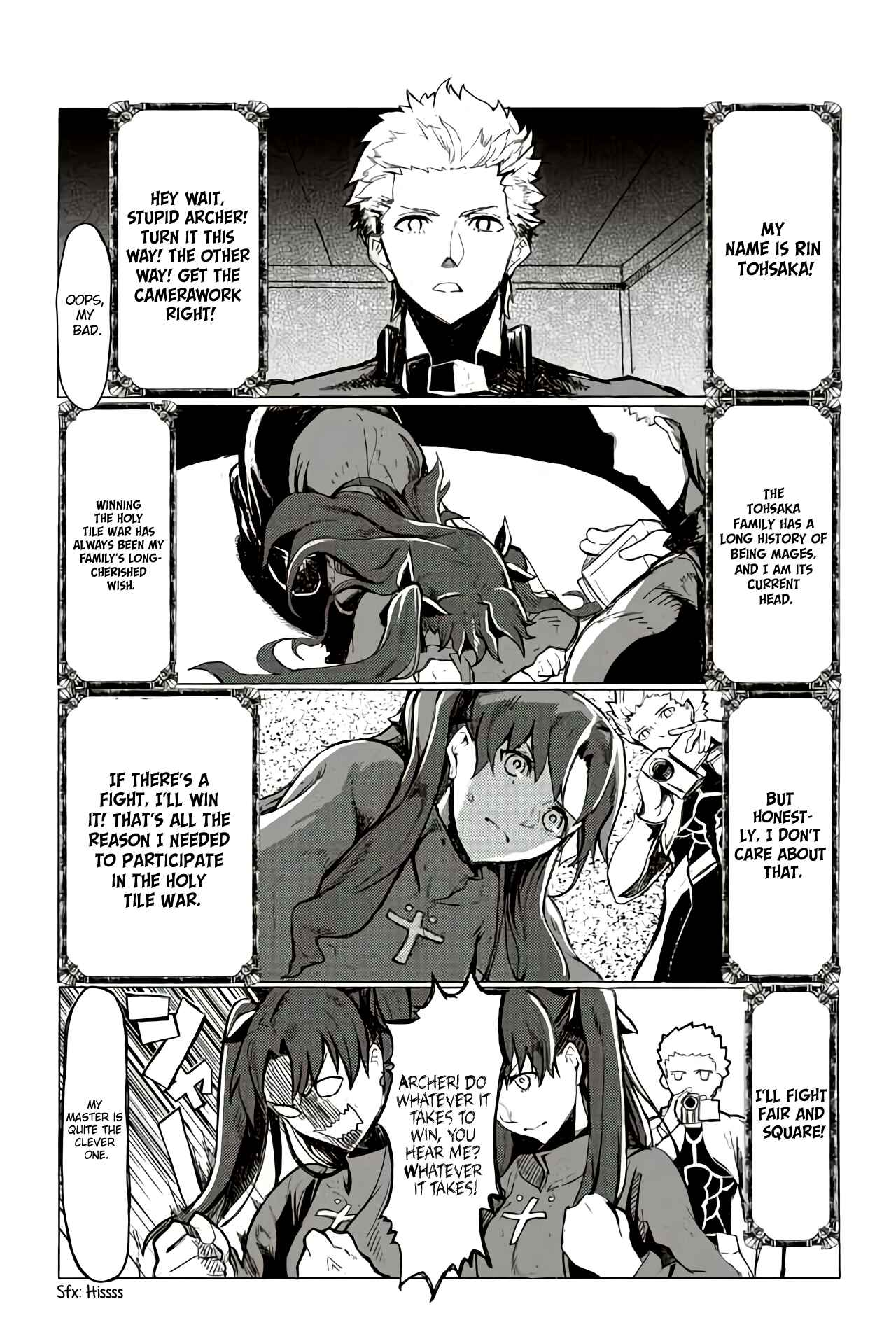 Page 1 Chapter 7 Fate/mahjong night - Seihai Sensou