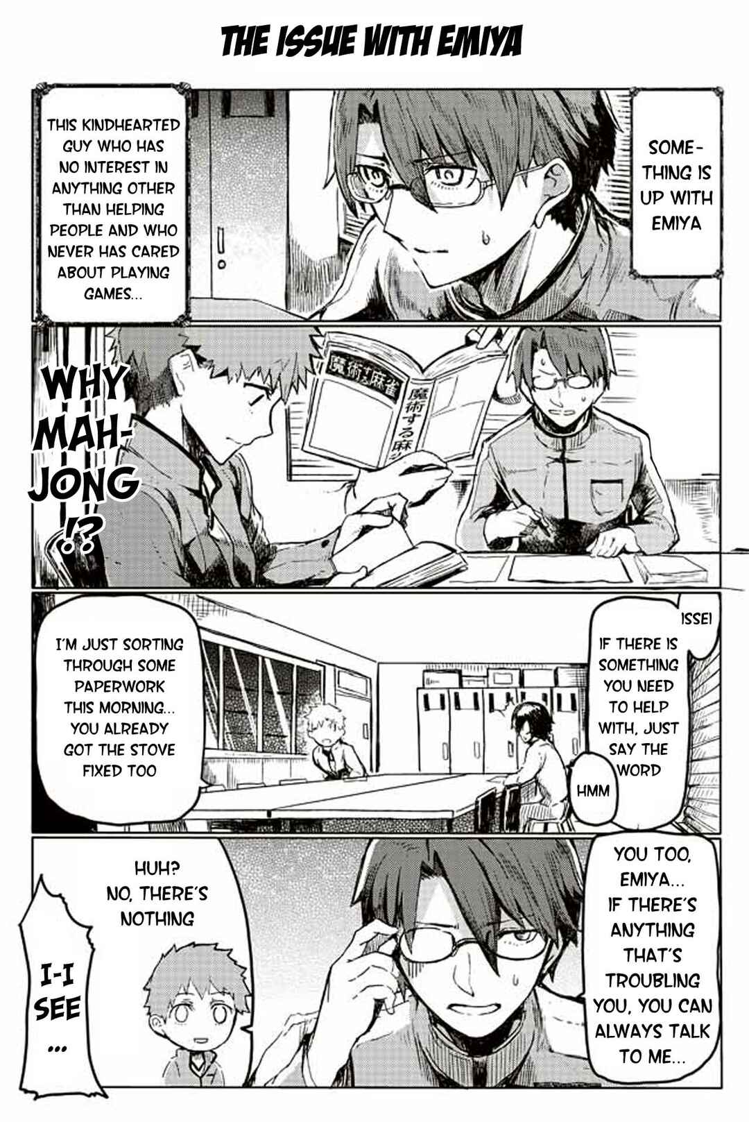 Page 1 Chapter 128 Fate/mahjong night - Seihai Sensou