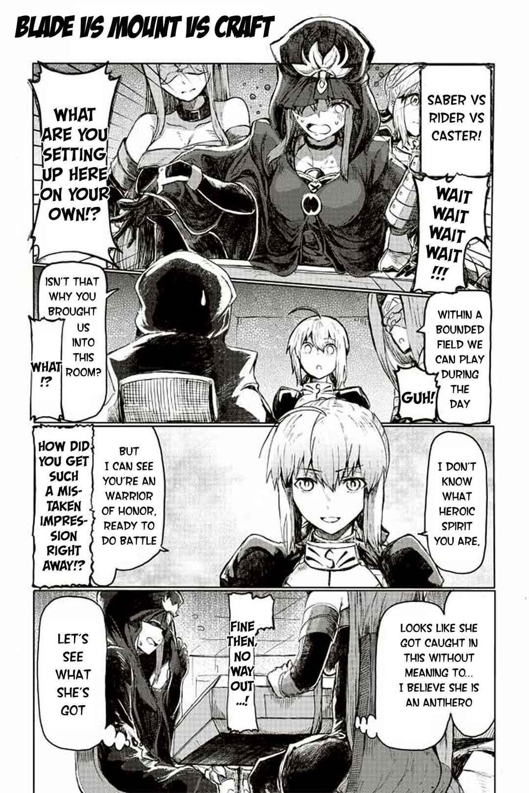 Page 1 Chapter 183 Fate/mahjong night - Seihai Sensou